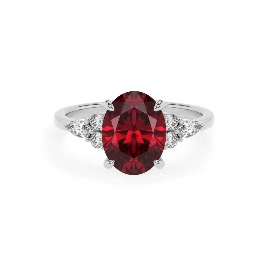 14K White Gold
