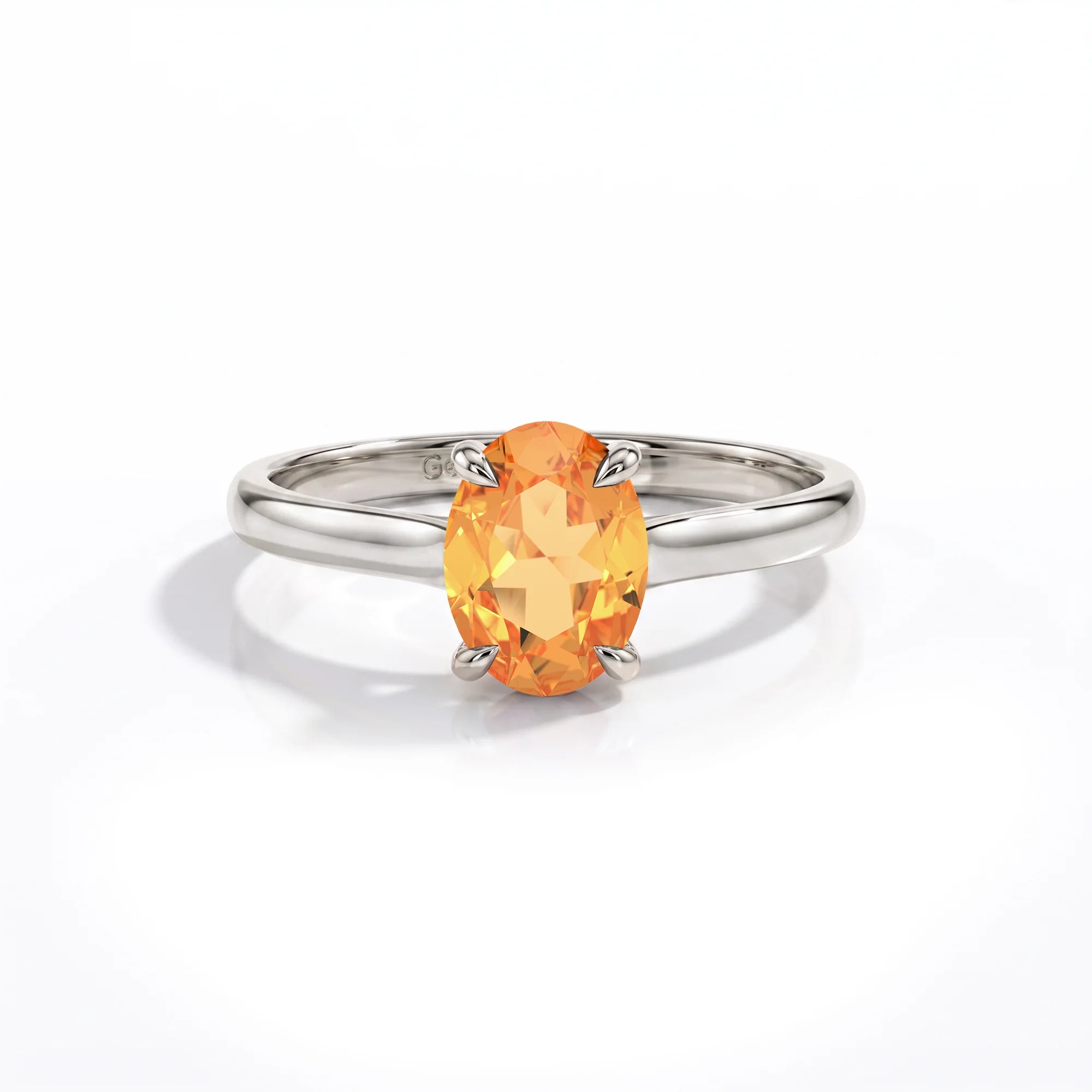 14K White Gold