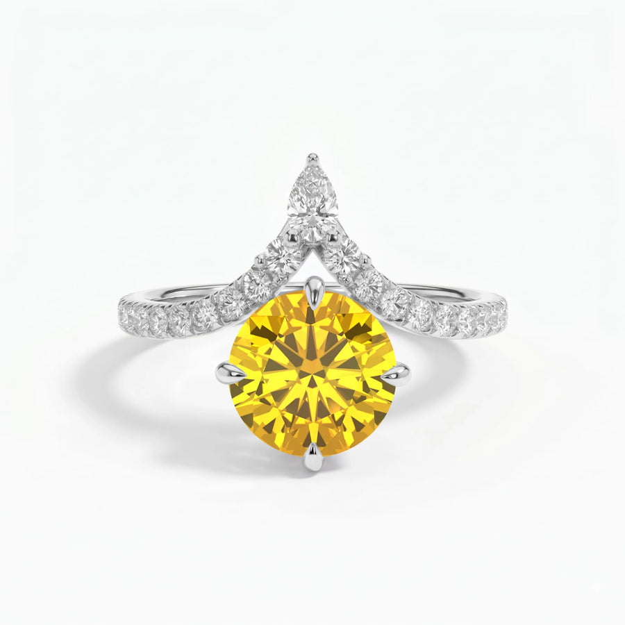 14K White Gold