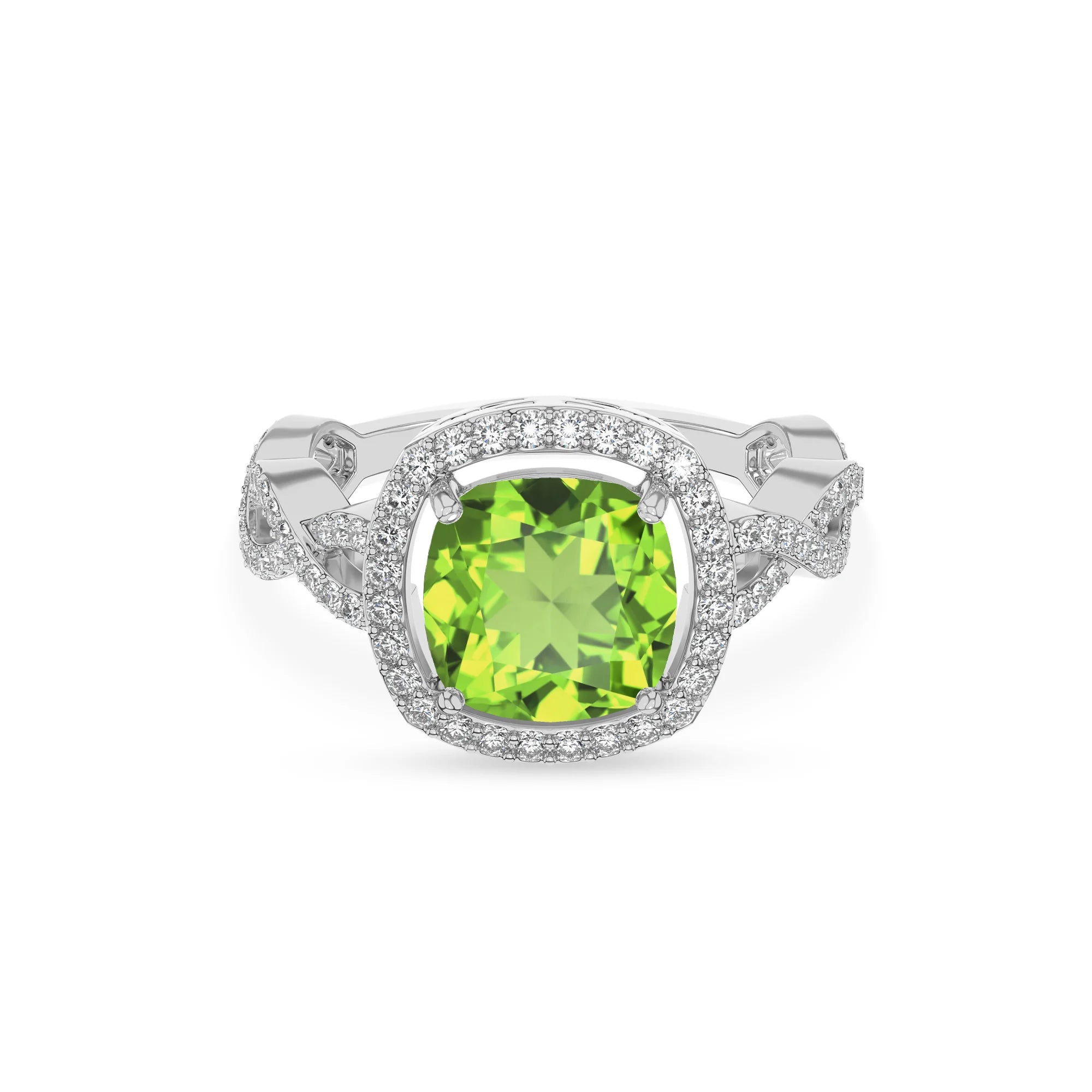 14K White Gold