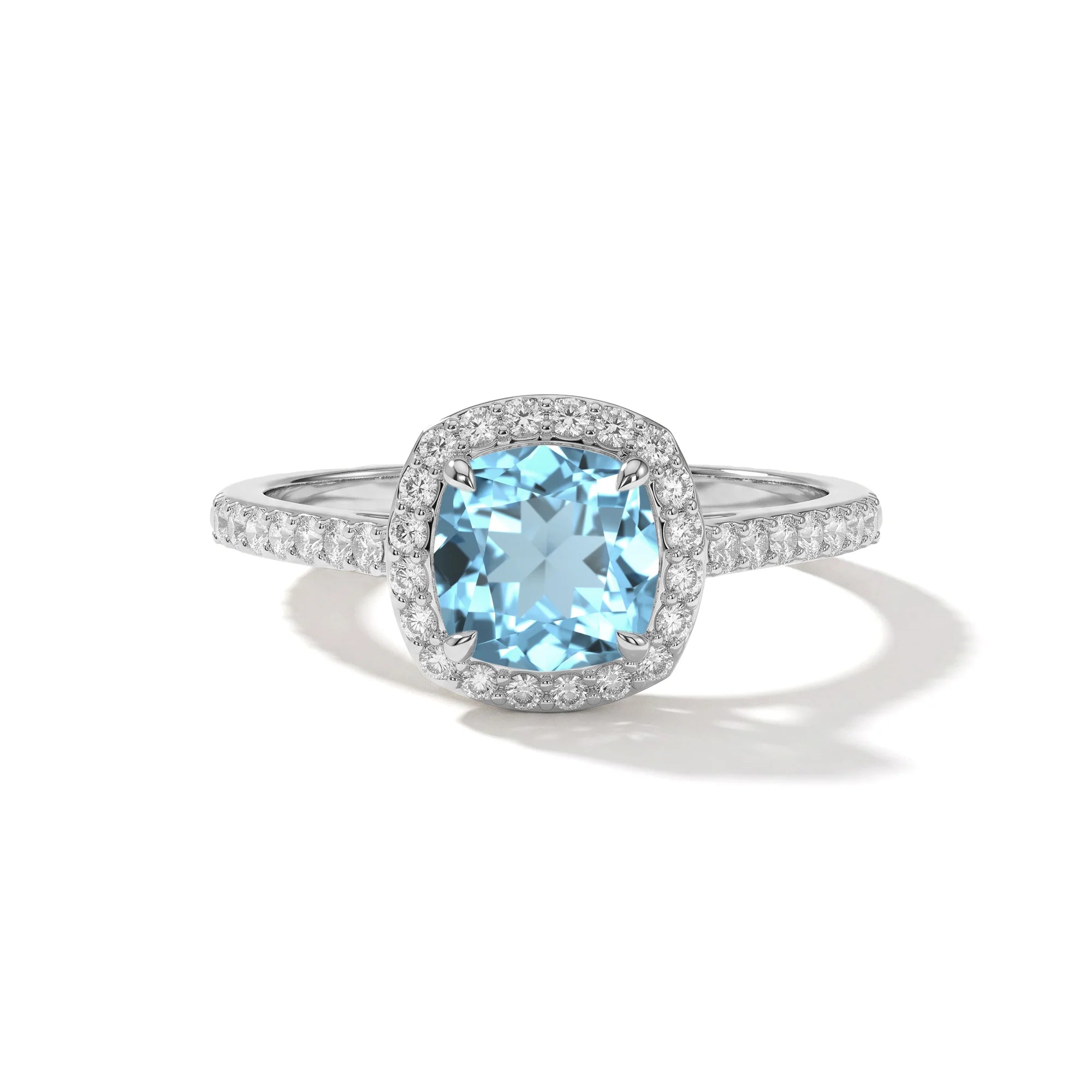 14K White Gold