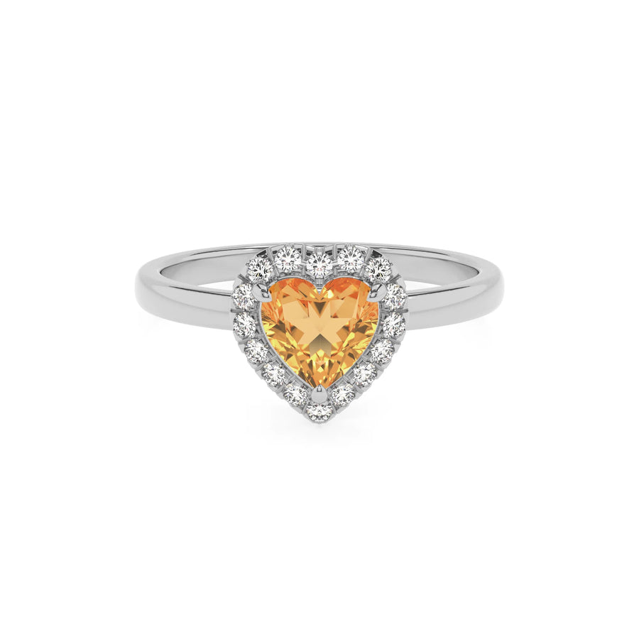 14K White Gold