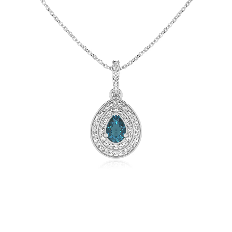 14K White Gold