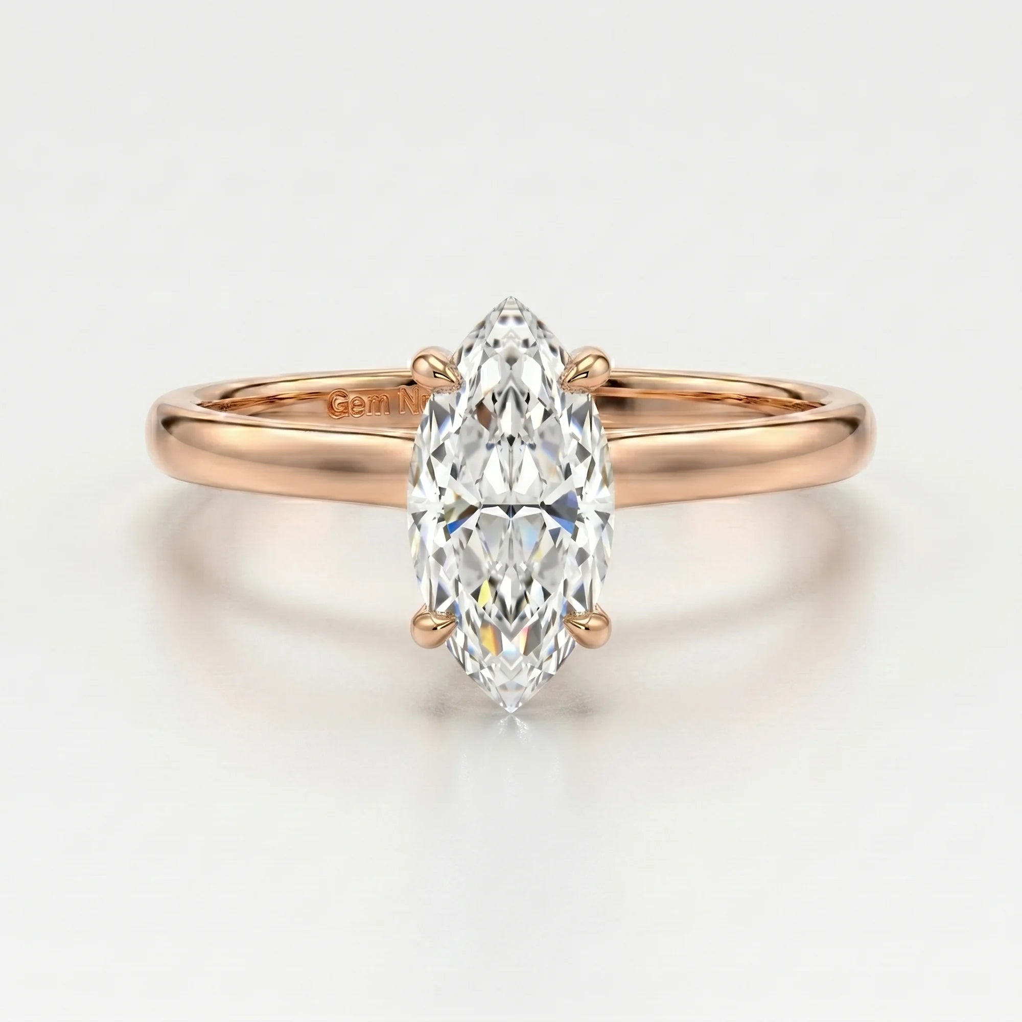 14K Rose Gold