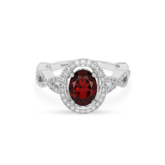 14K White Gold