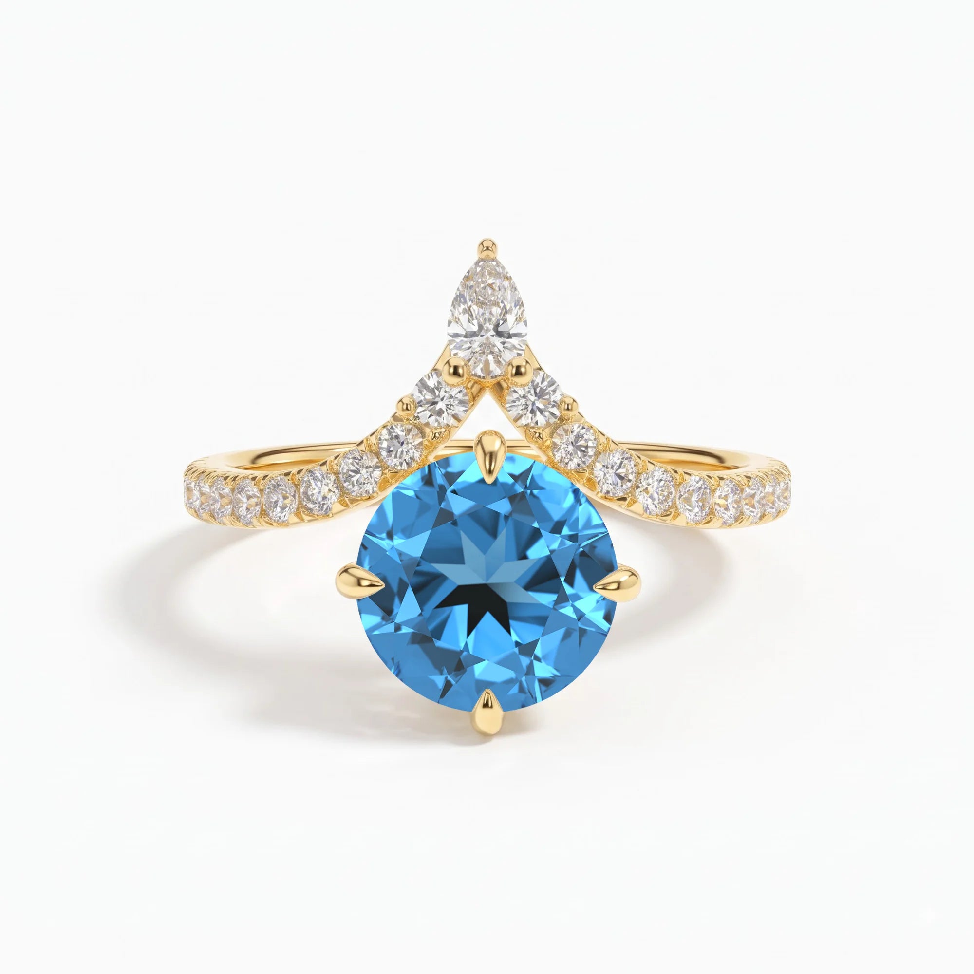 14K Yellow Gold