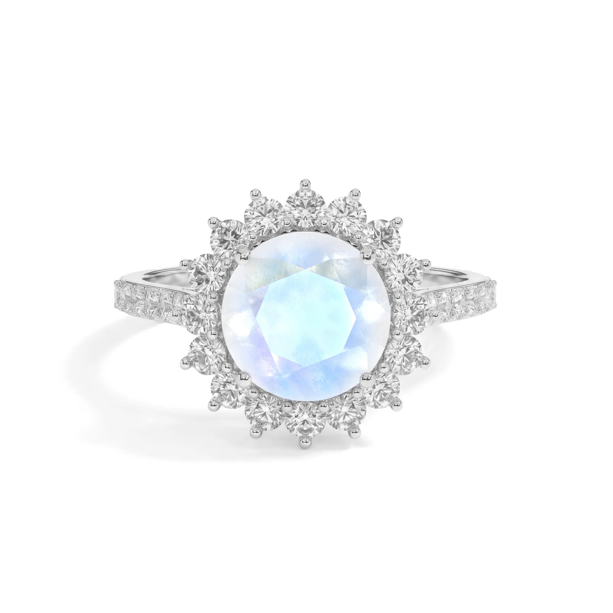14K White Gold