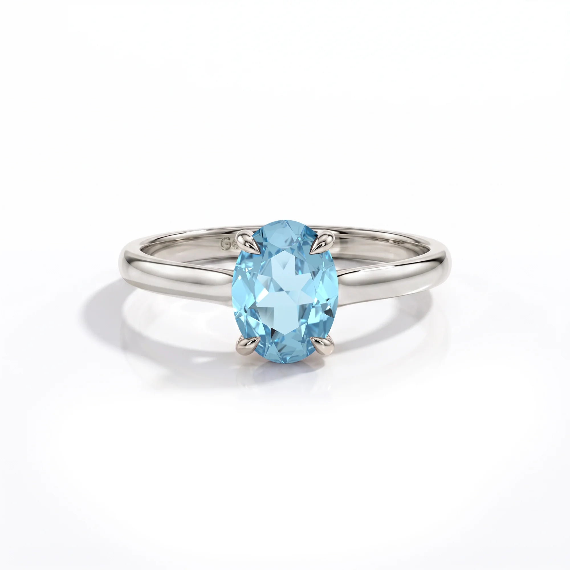 14K White Gold