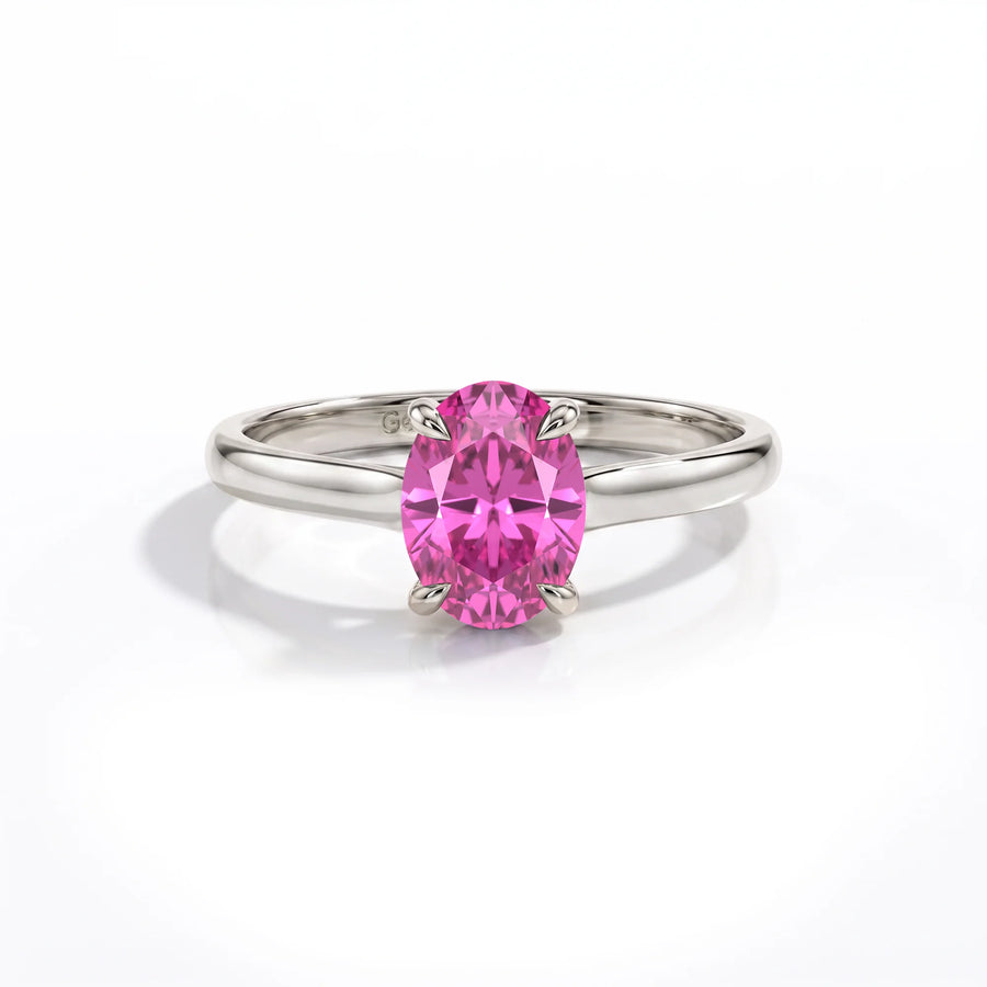 14K White Gold