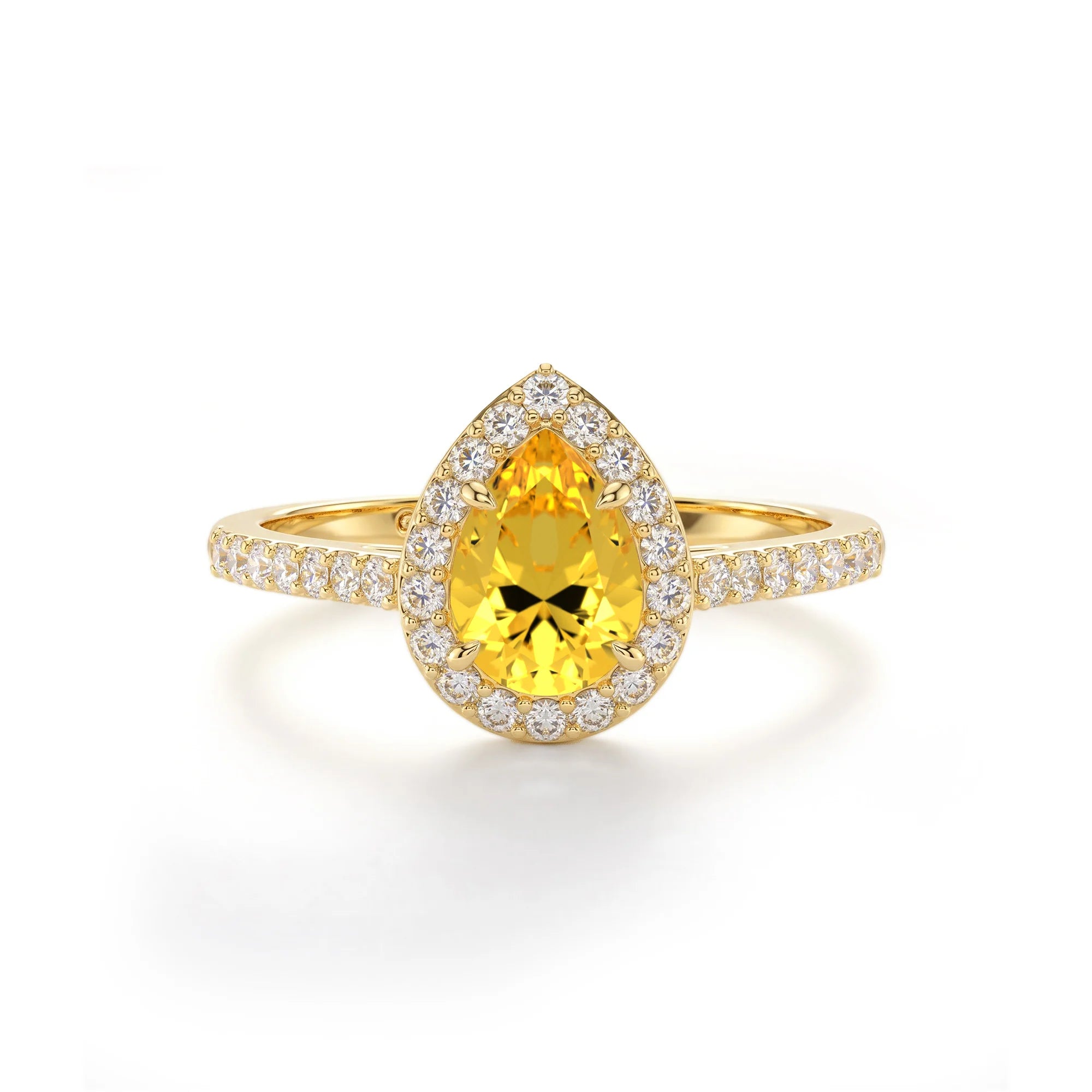 14K Yellow Gold