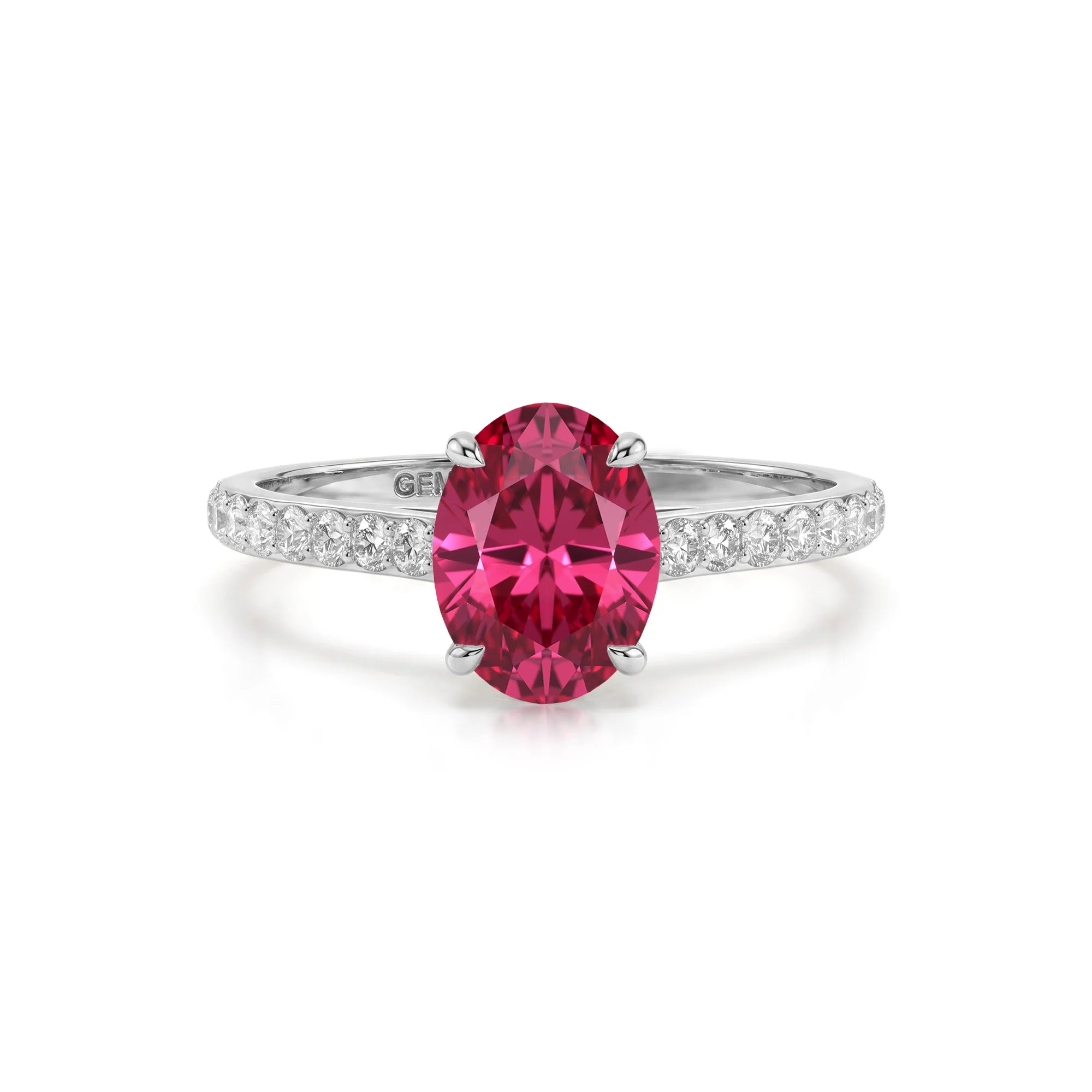 14K White Gold