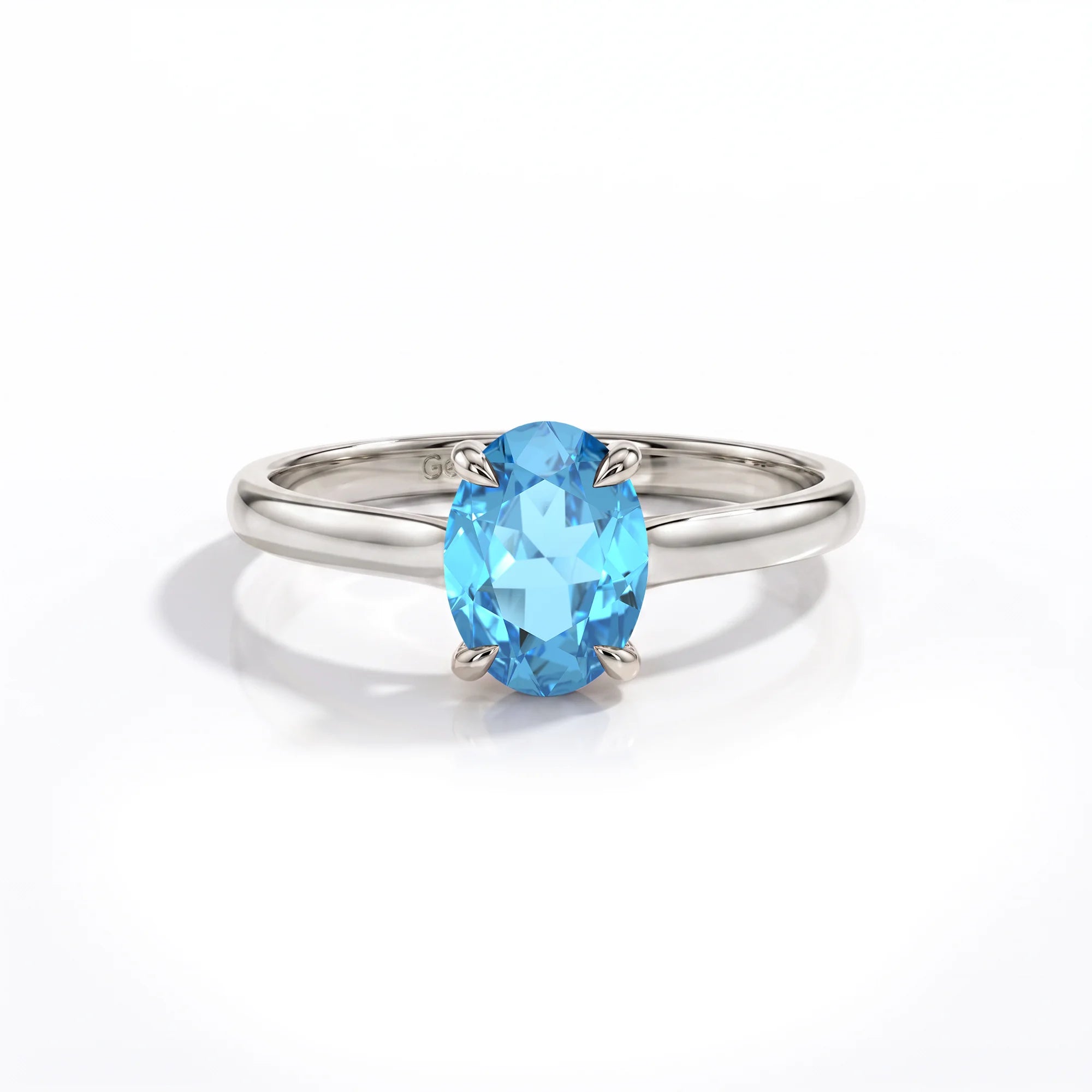 14K White Gold
