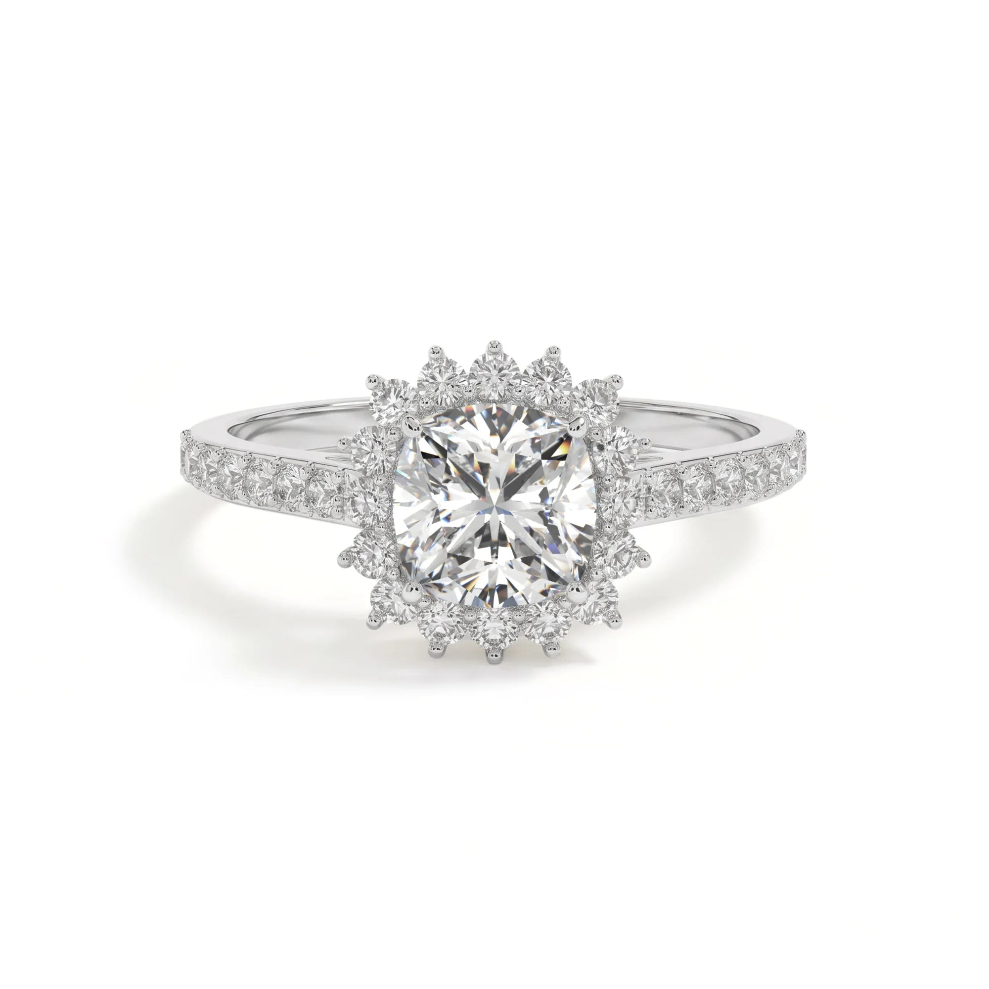 14K White Gold