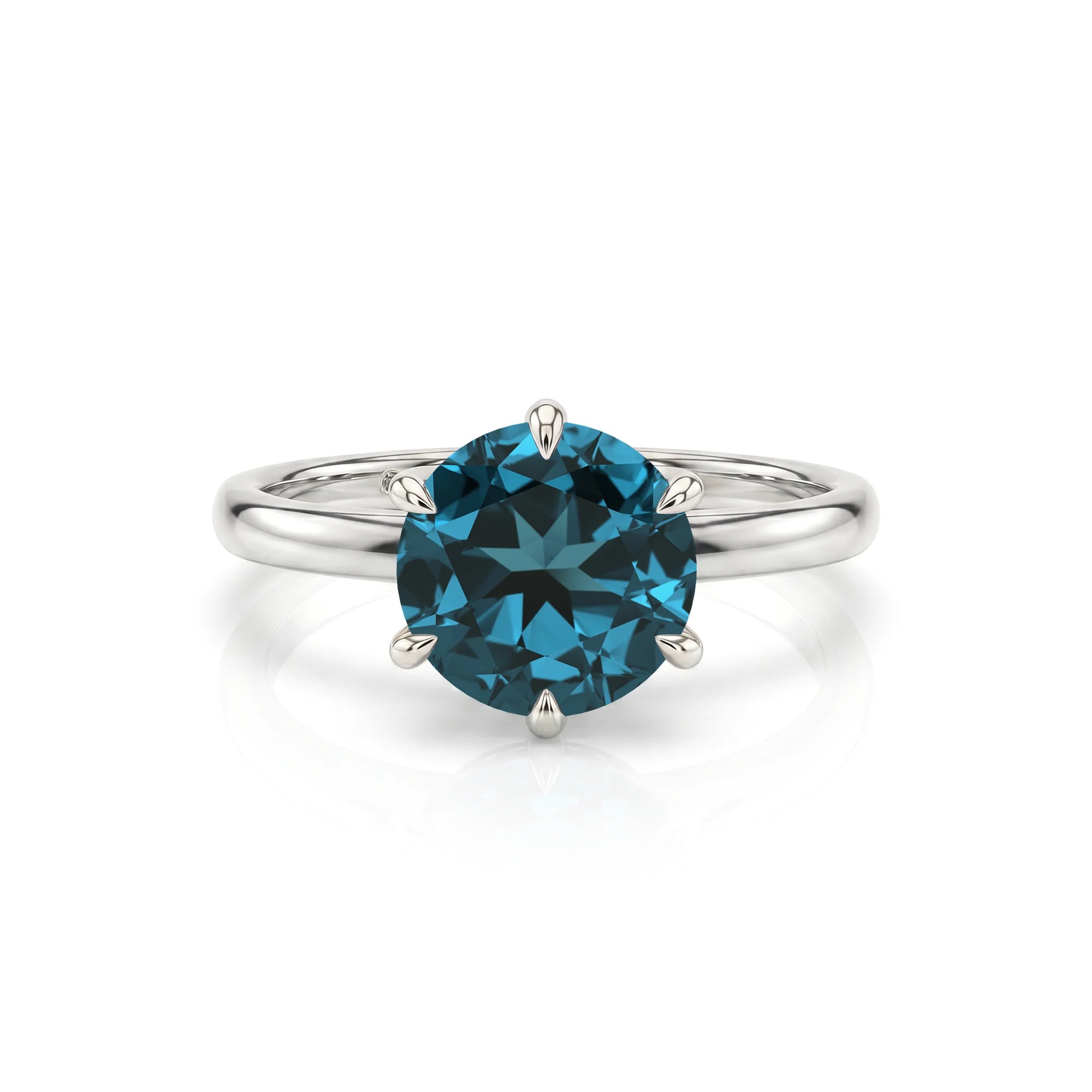 14K White Gold