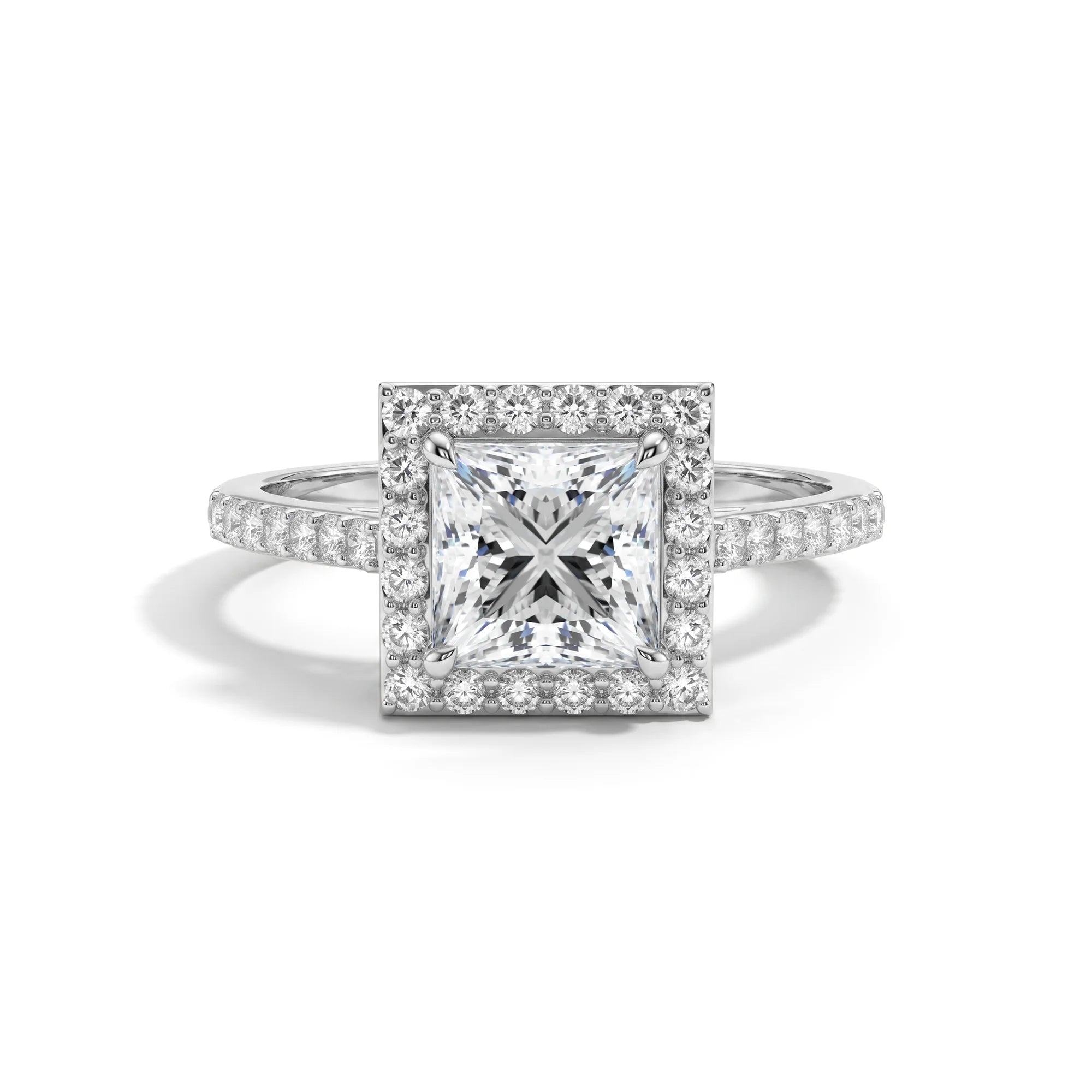 14K White Gold