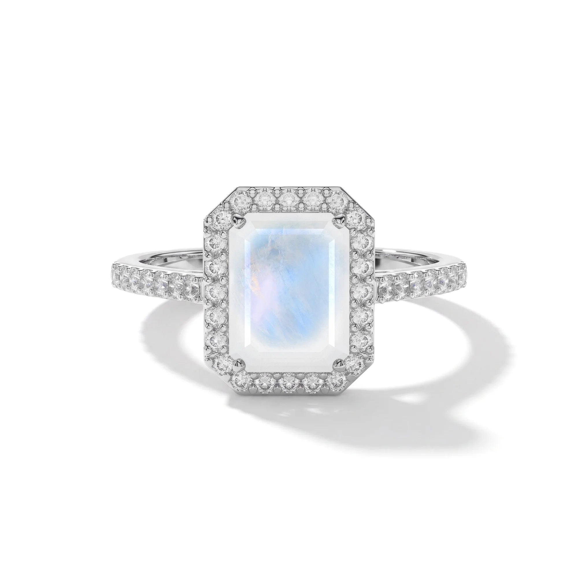 14K White Gold
