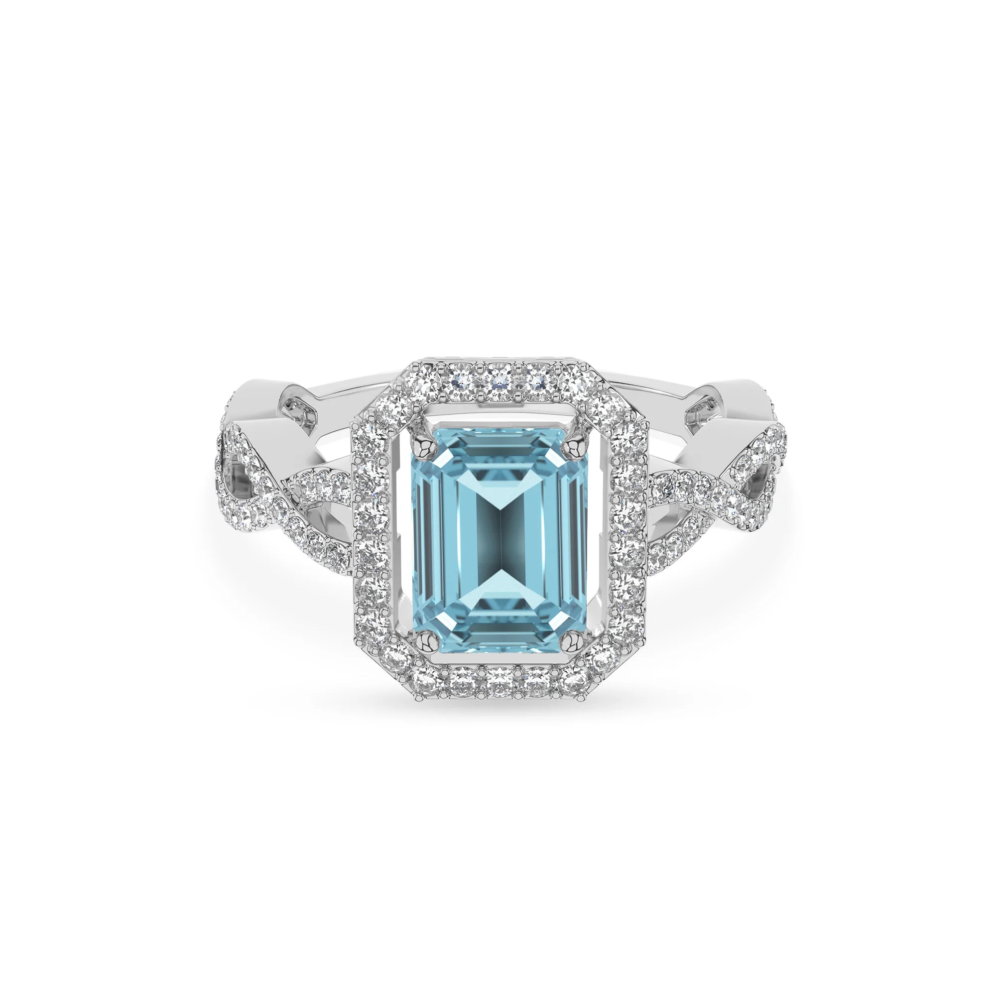 14K White Gold