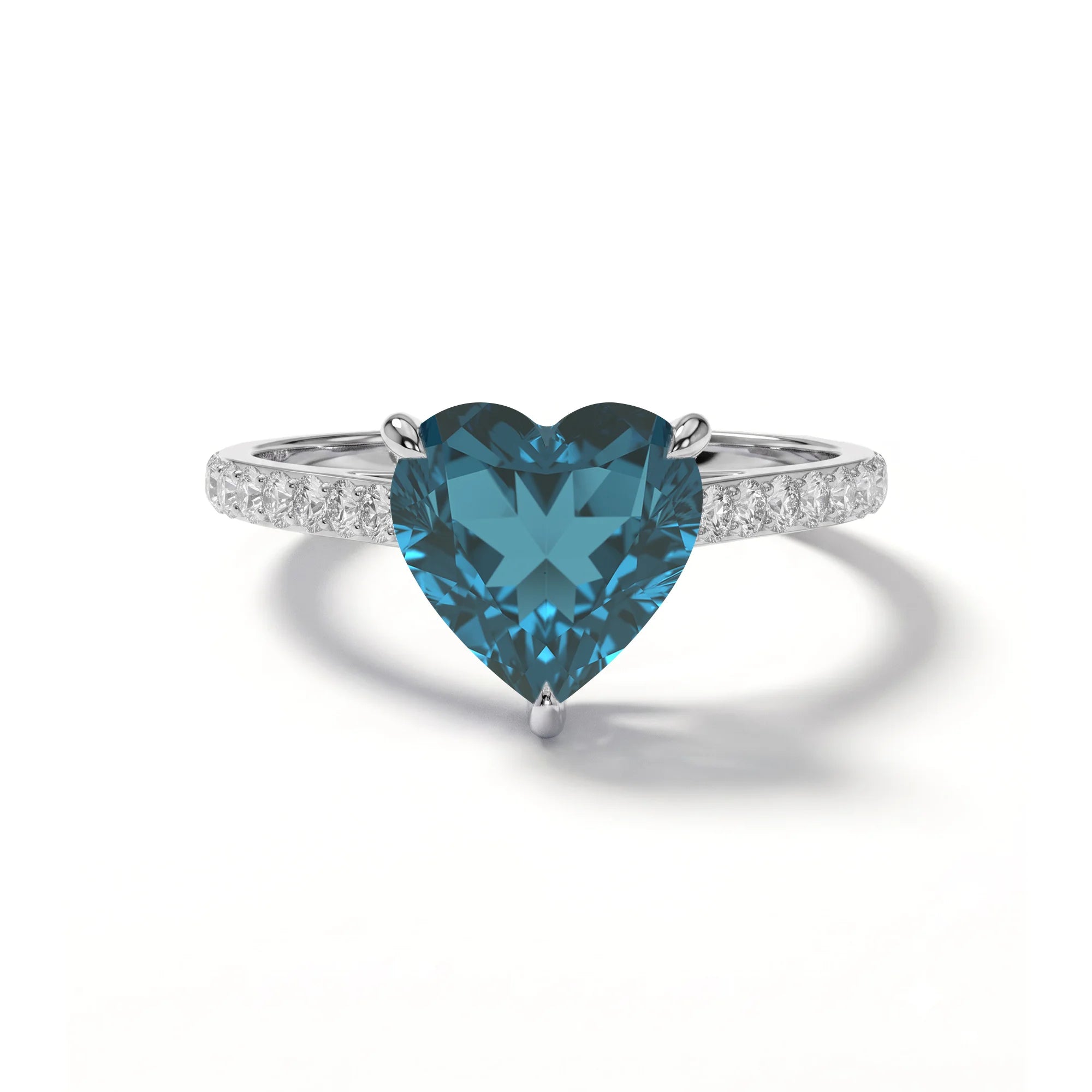14K White Gold