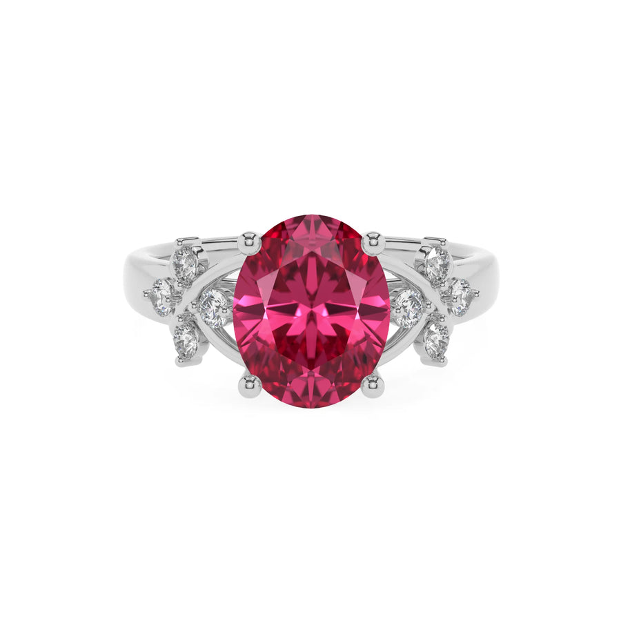 14K White Gold