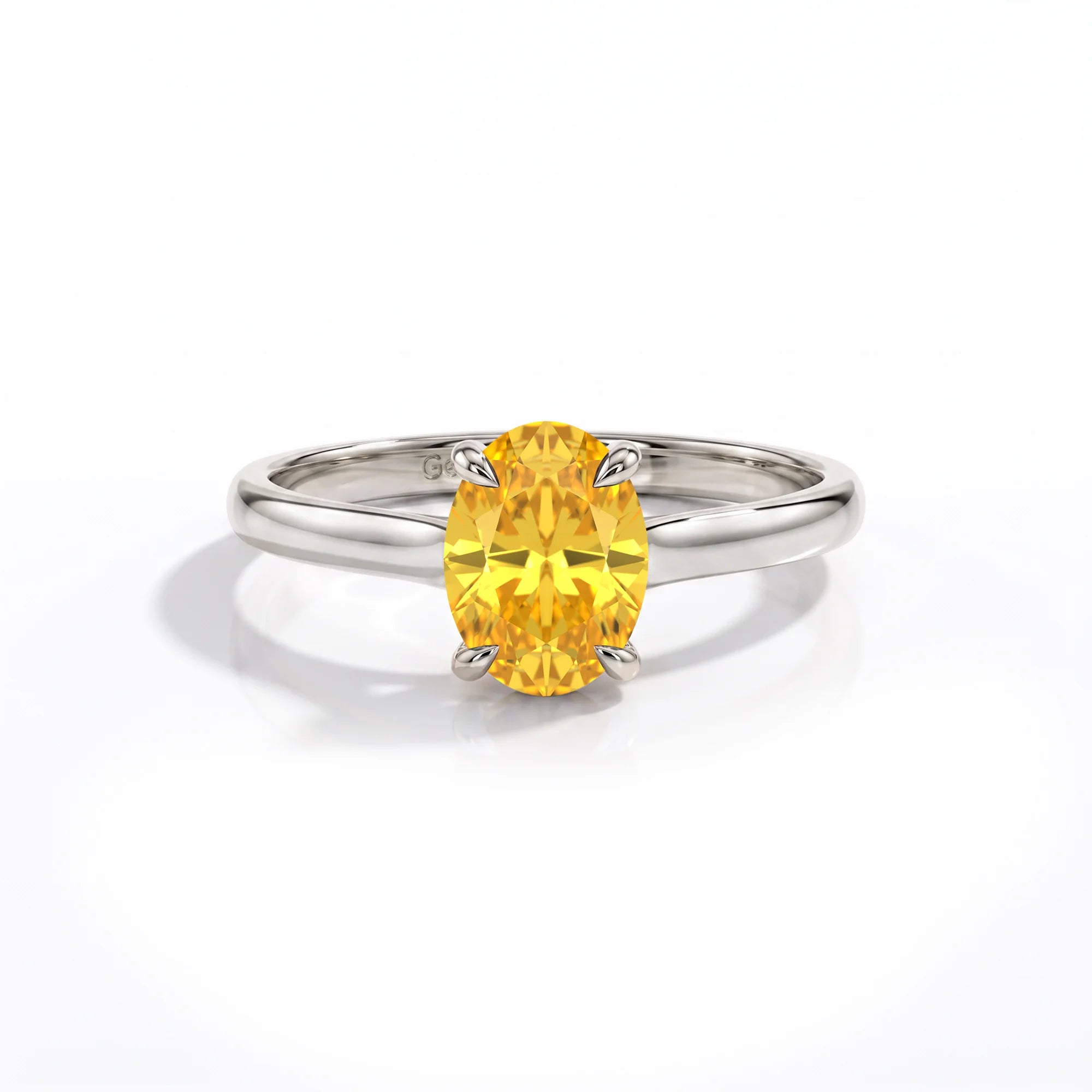 14K White Gold