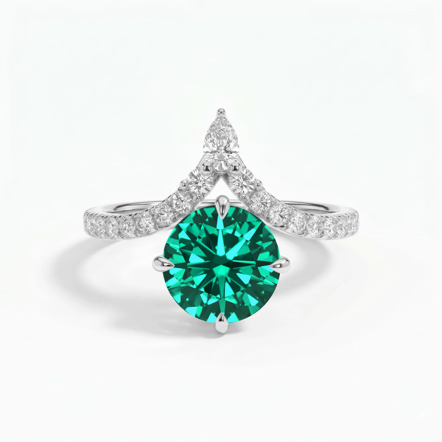 14K White Gold