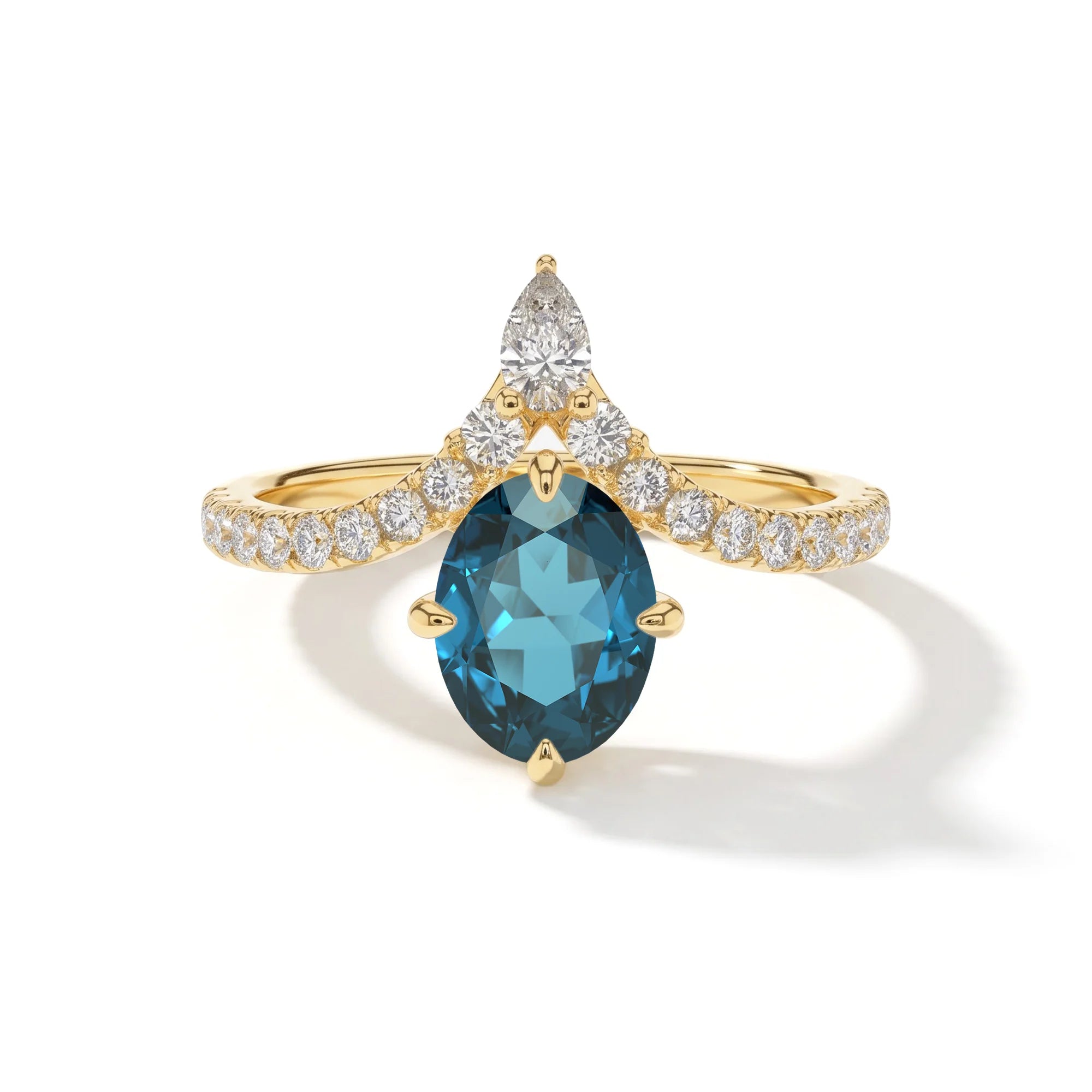14K Yellow Gold