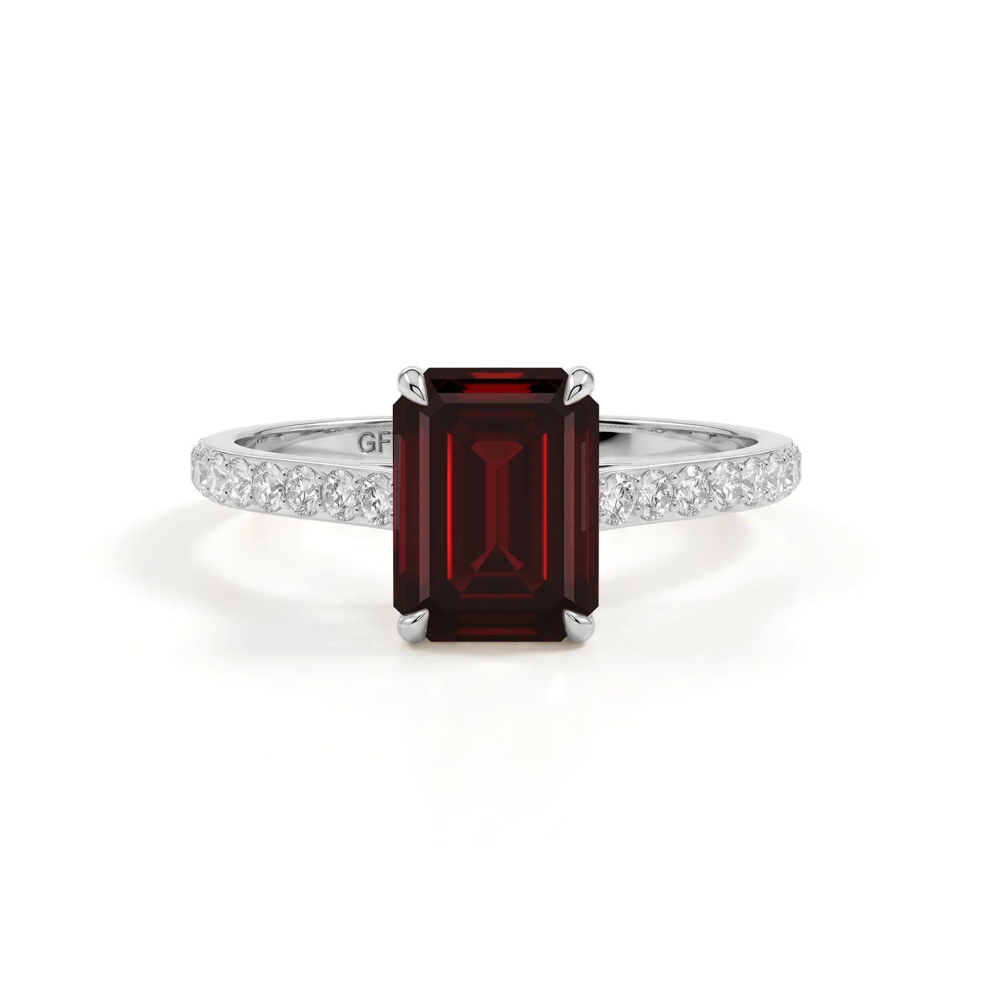 14K White Gold