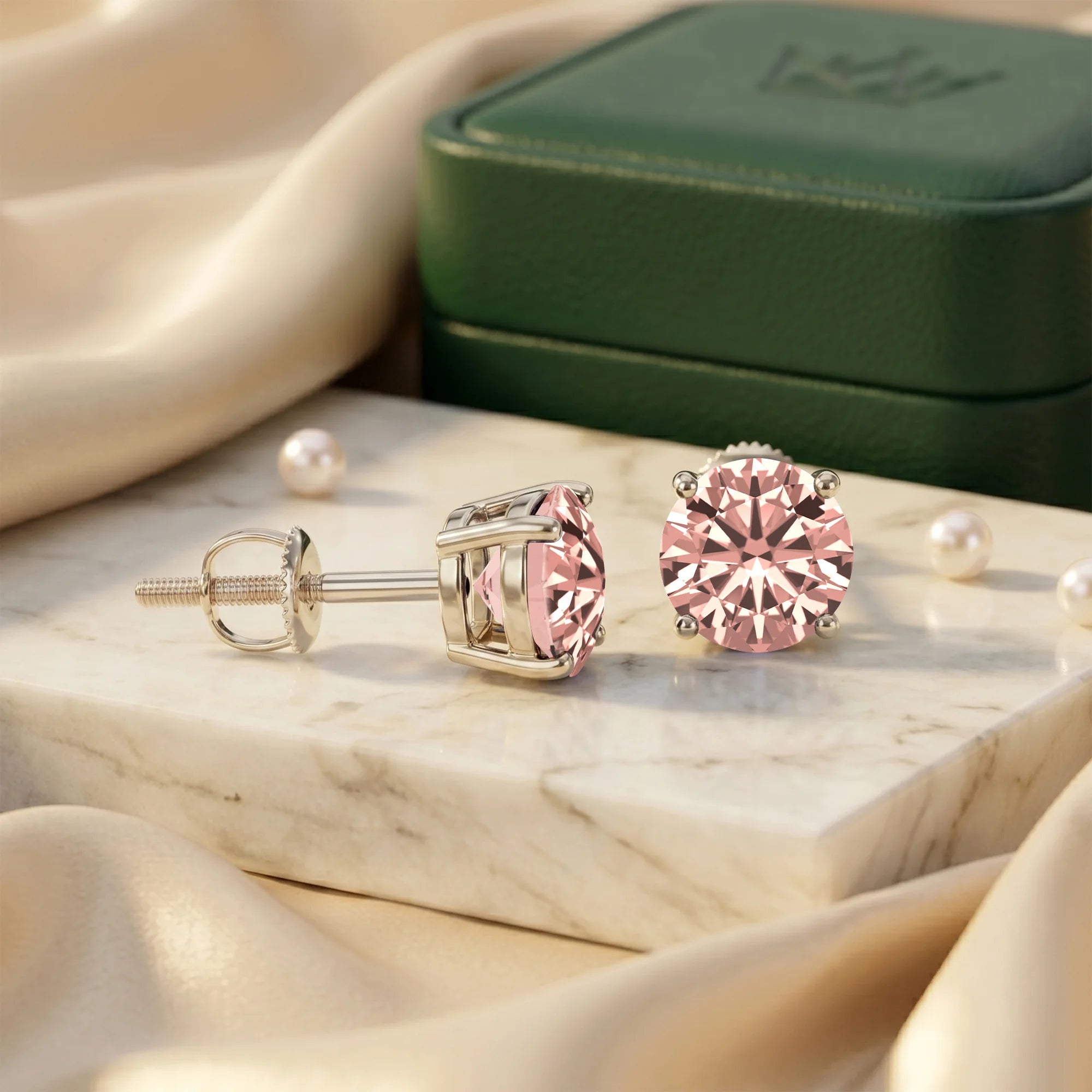 14K White Gold
