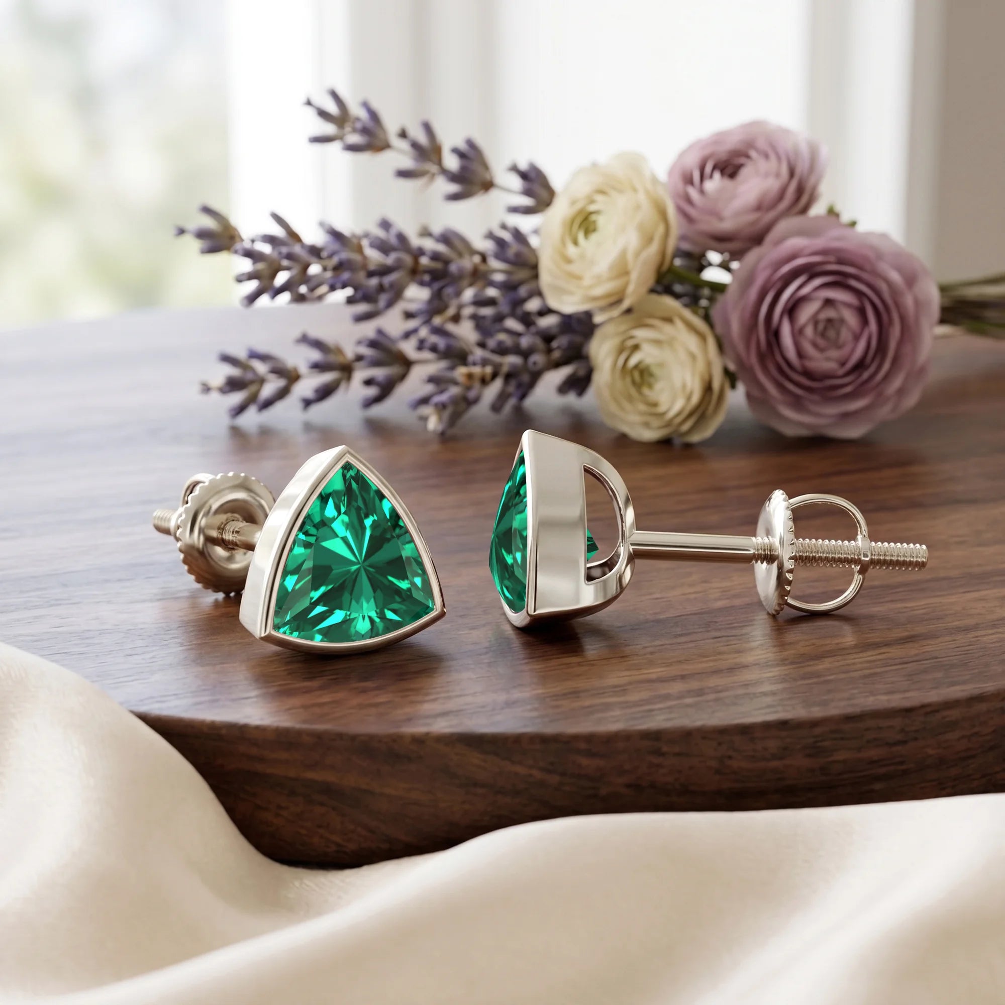 14K White Gold
