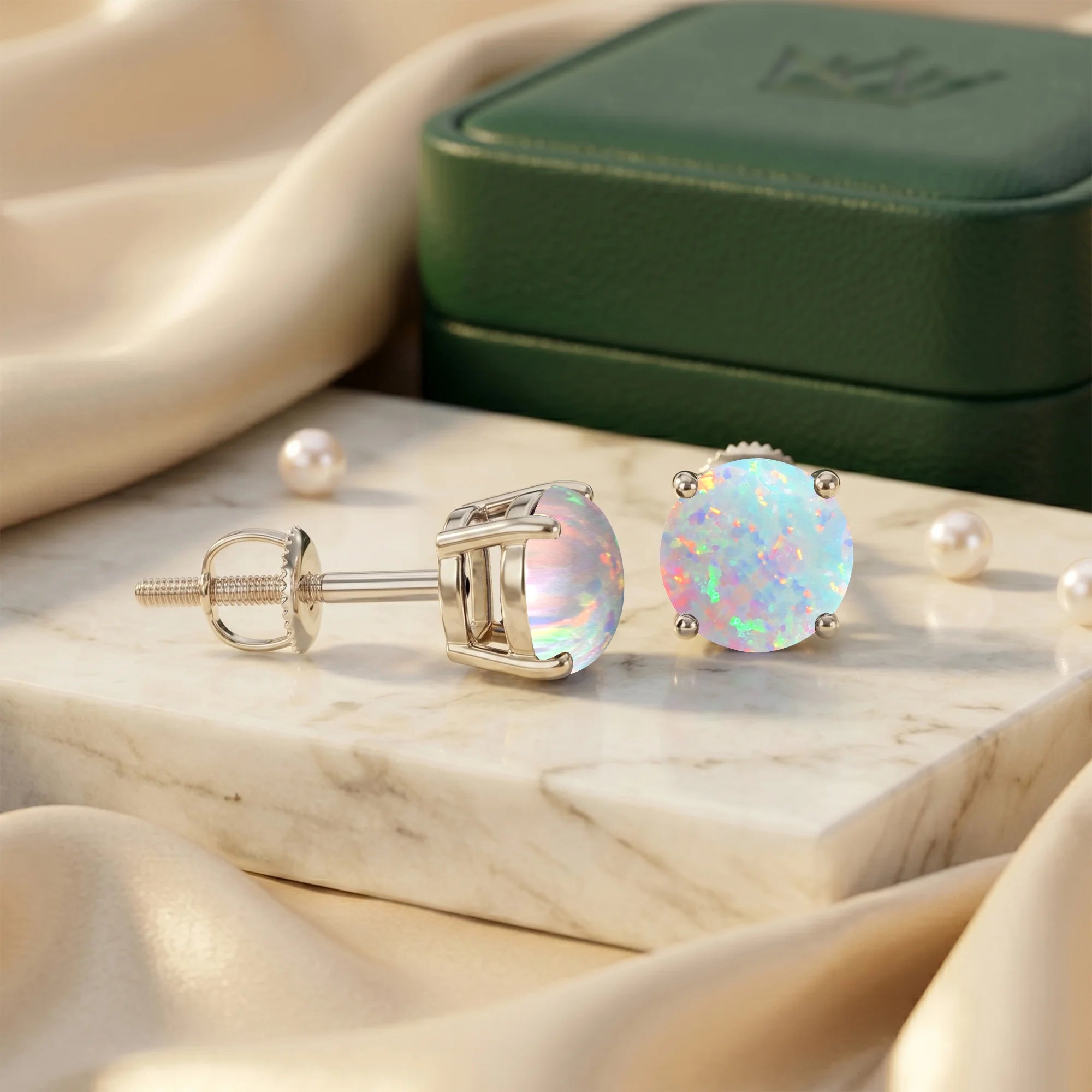 14K White Gold
