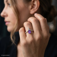 14K White Gold