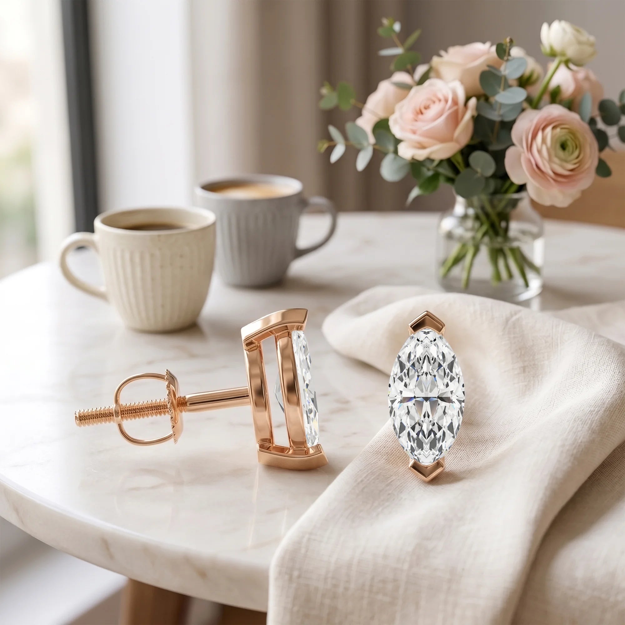 14K Rose Gold