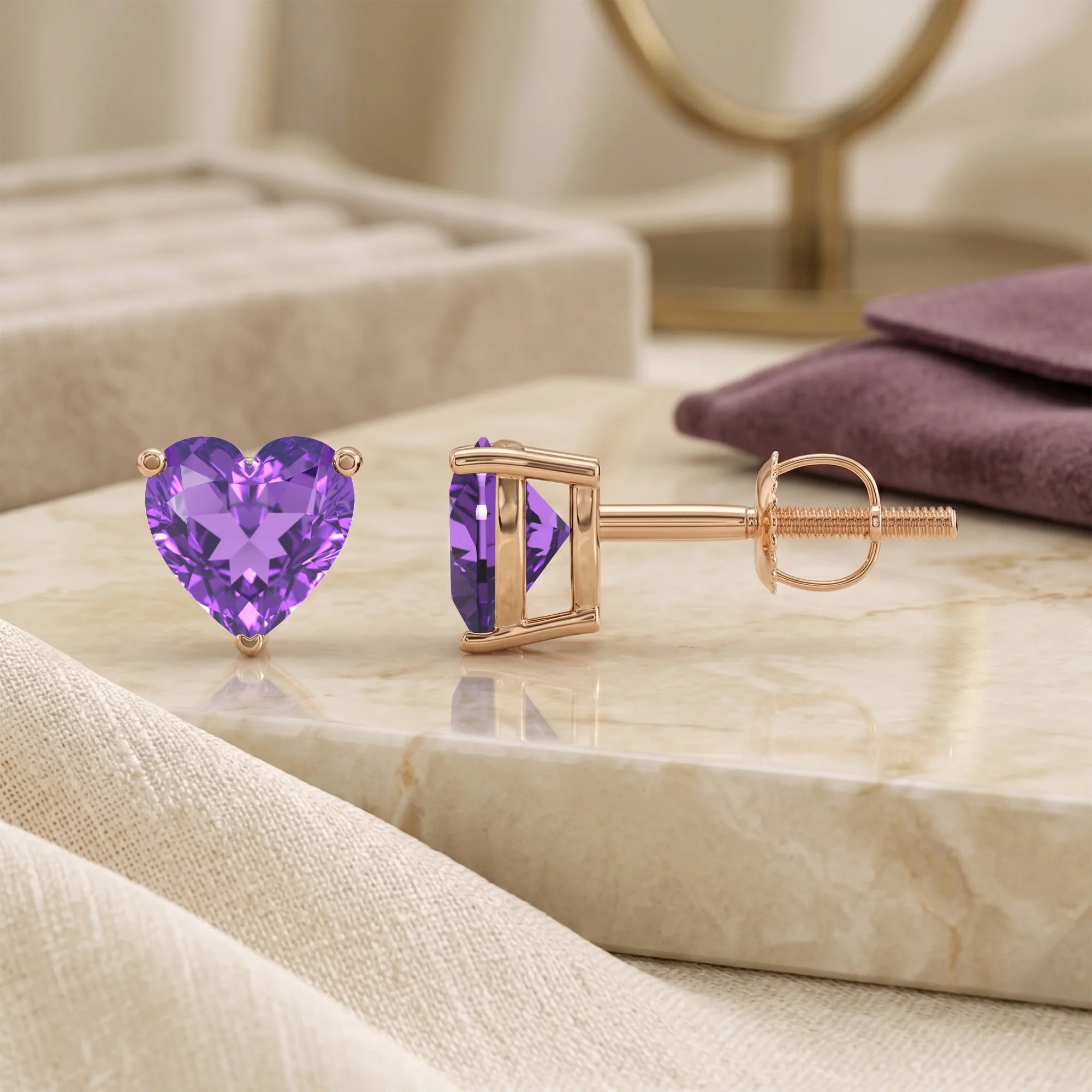 14K Rose Gold