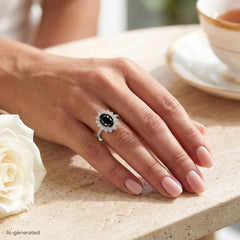14K White Gold