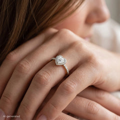 14K White Gold