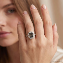 14K White Gold