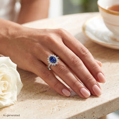 14K White Gold