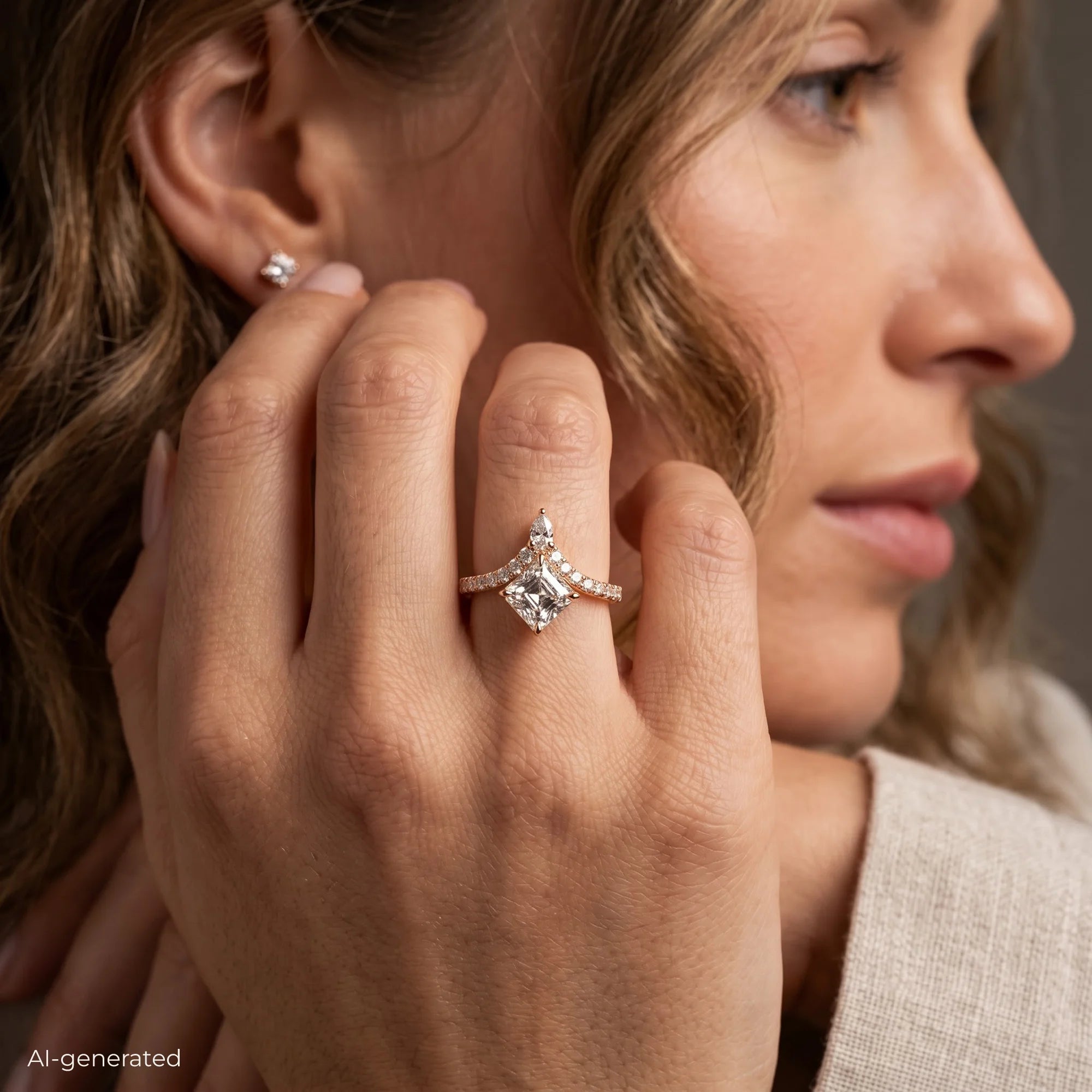 14K Rose Gold