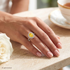 14K White Gold