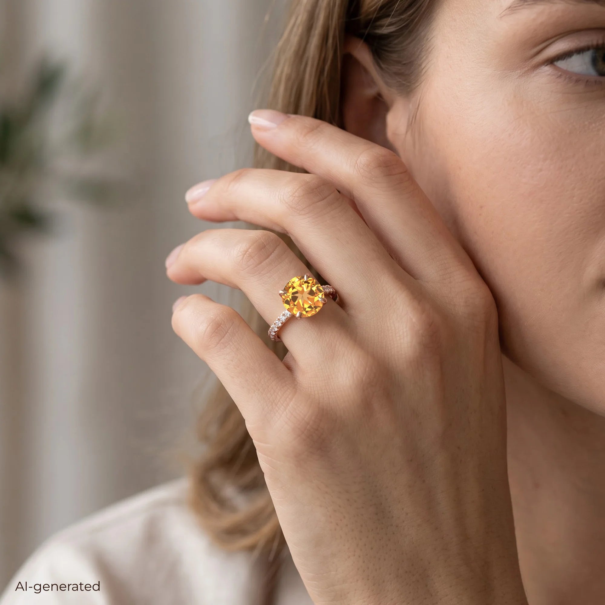 14K Rose Gold