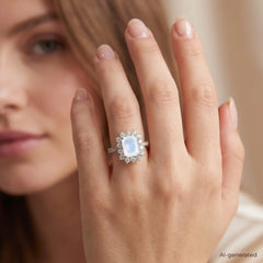 14K White Gold