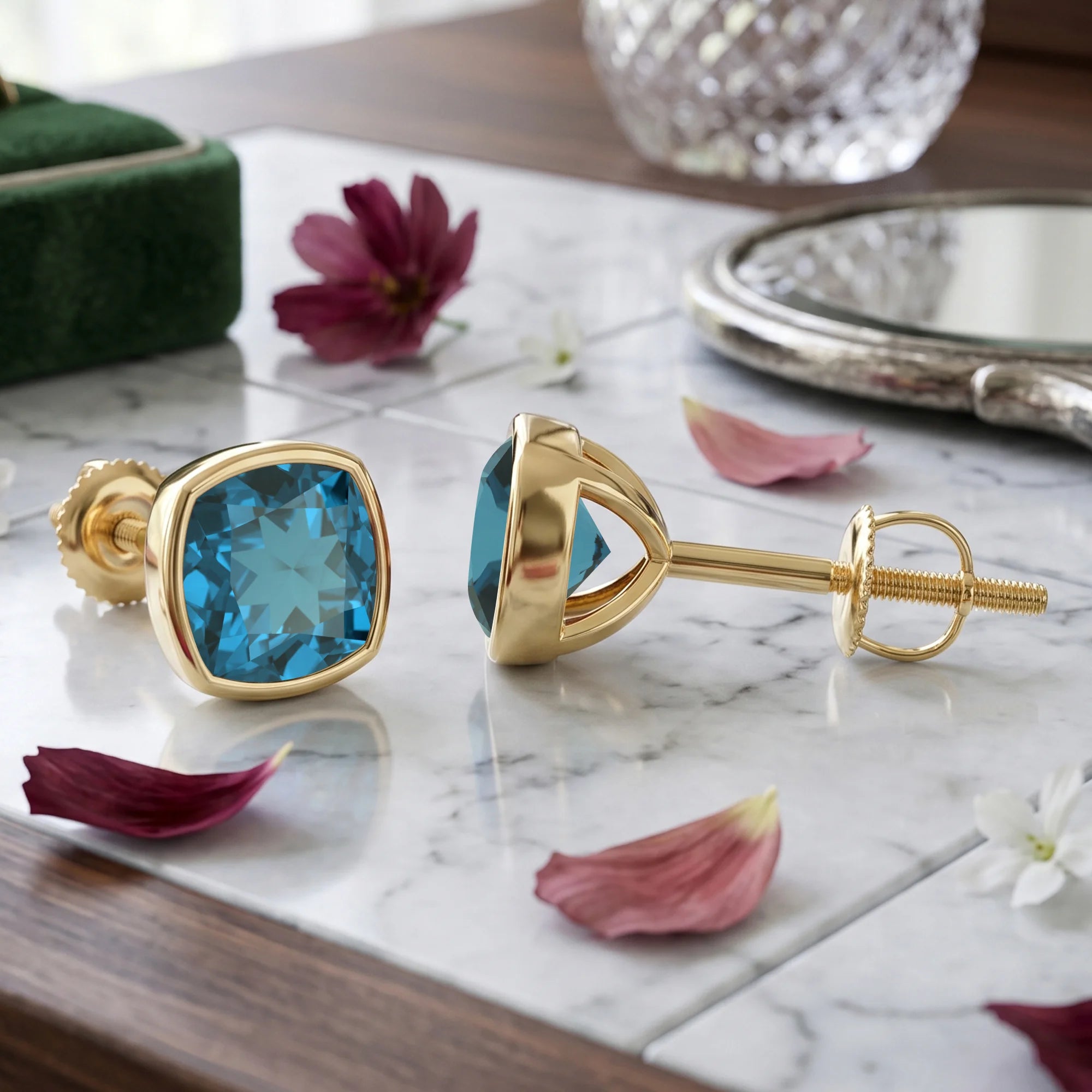 14K Yellow Gold