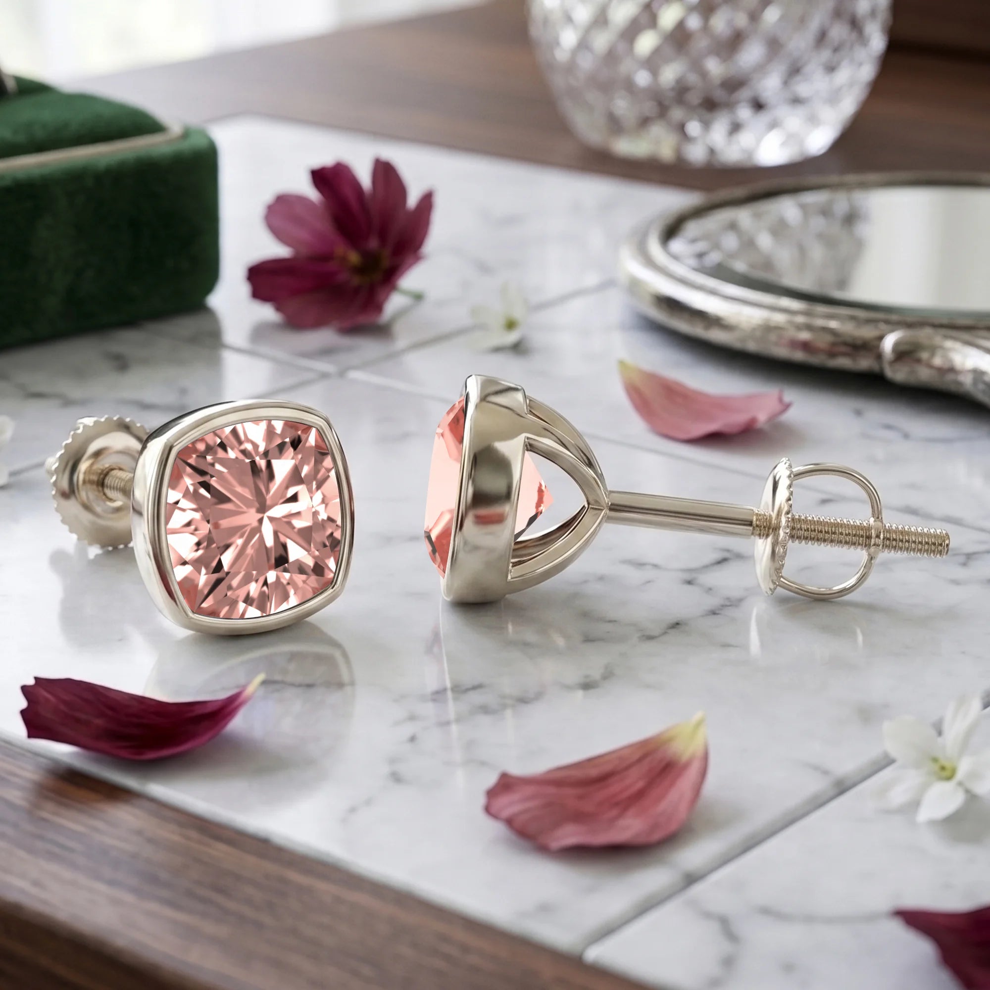14K White Gold