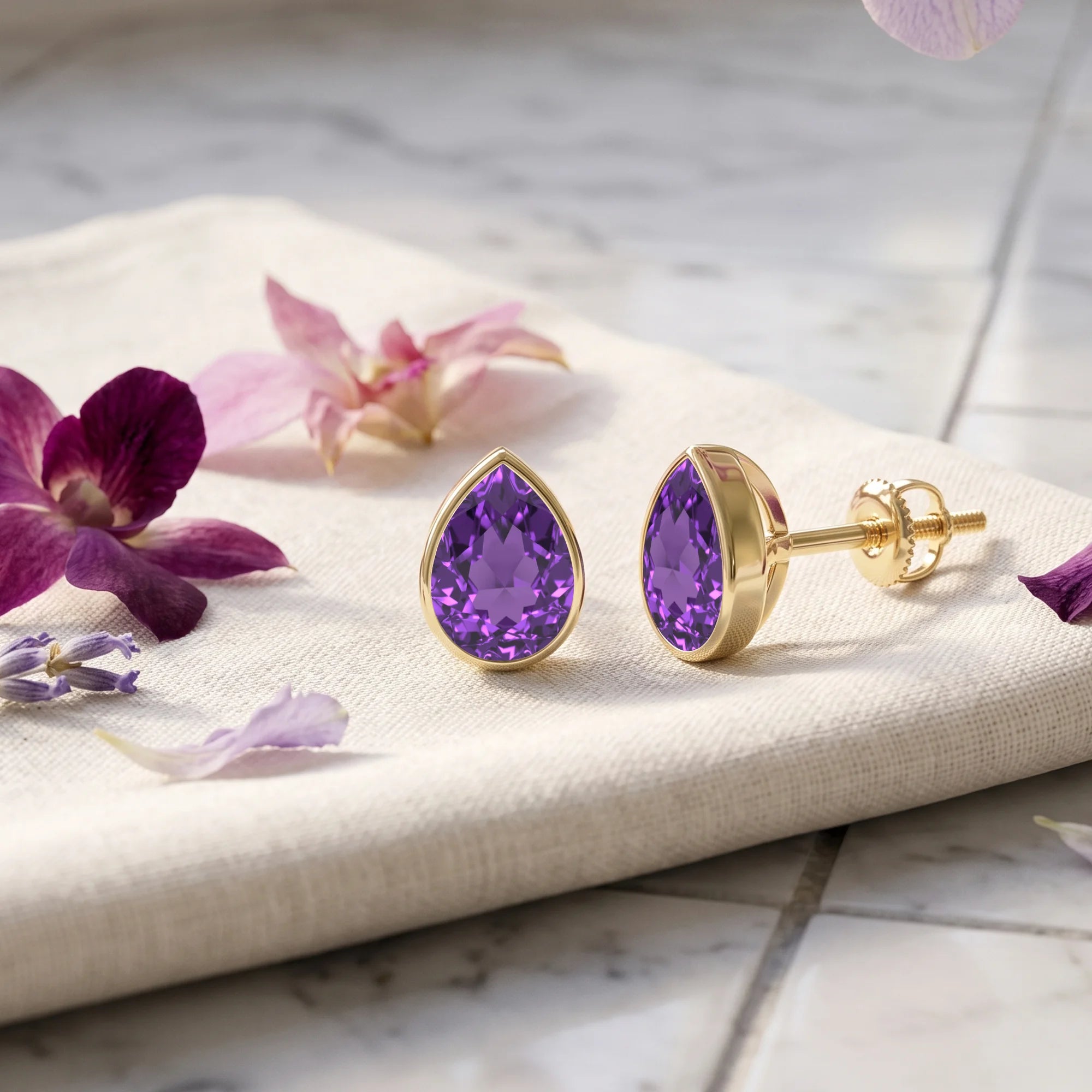 14K Yellow Gold