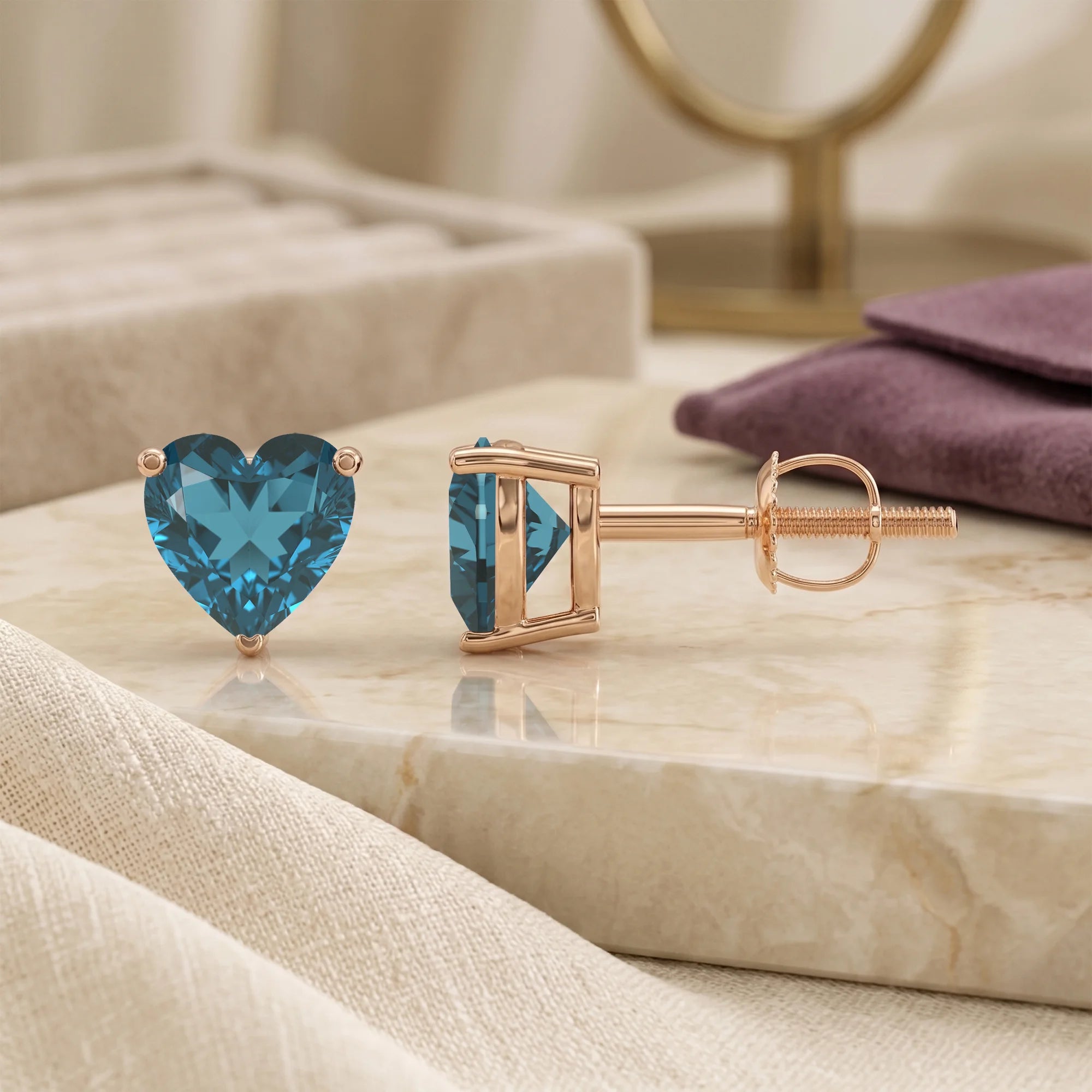 14K Rose Gold