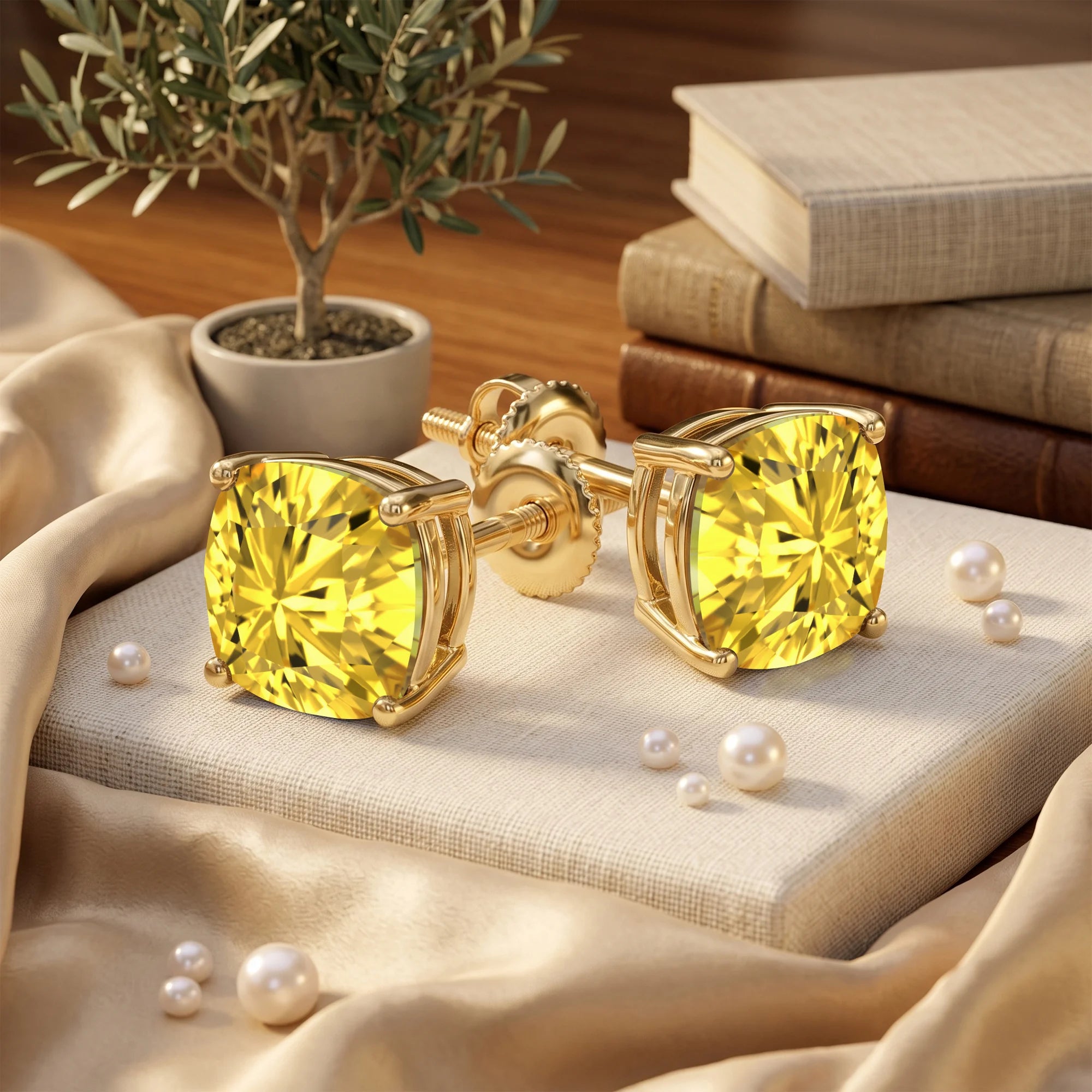 14K Yellow Gold