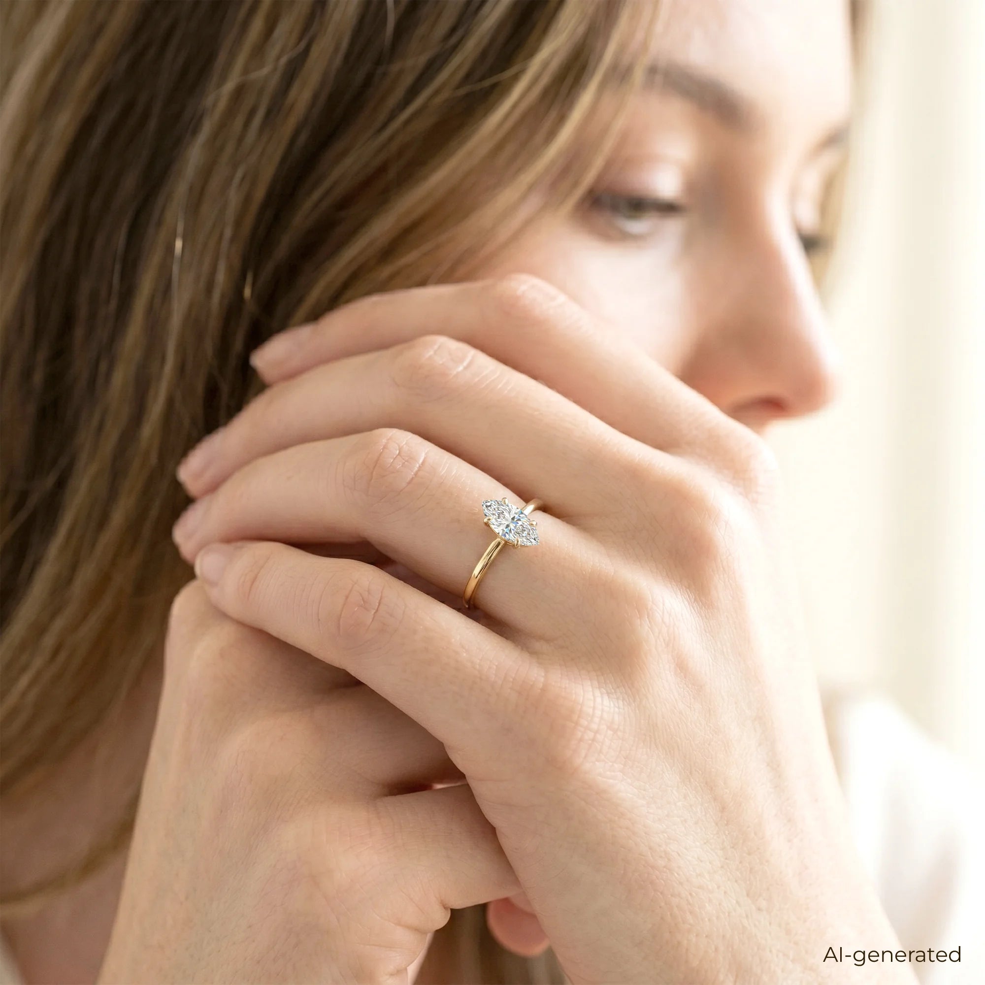 14K Yellow Gold