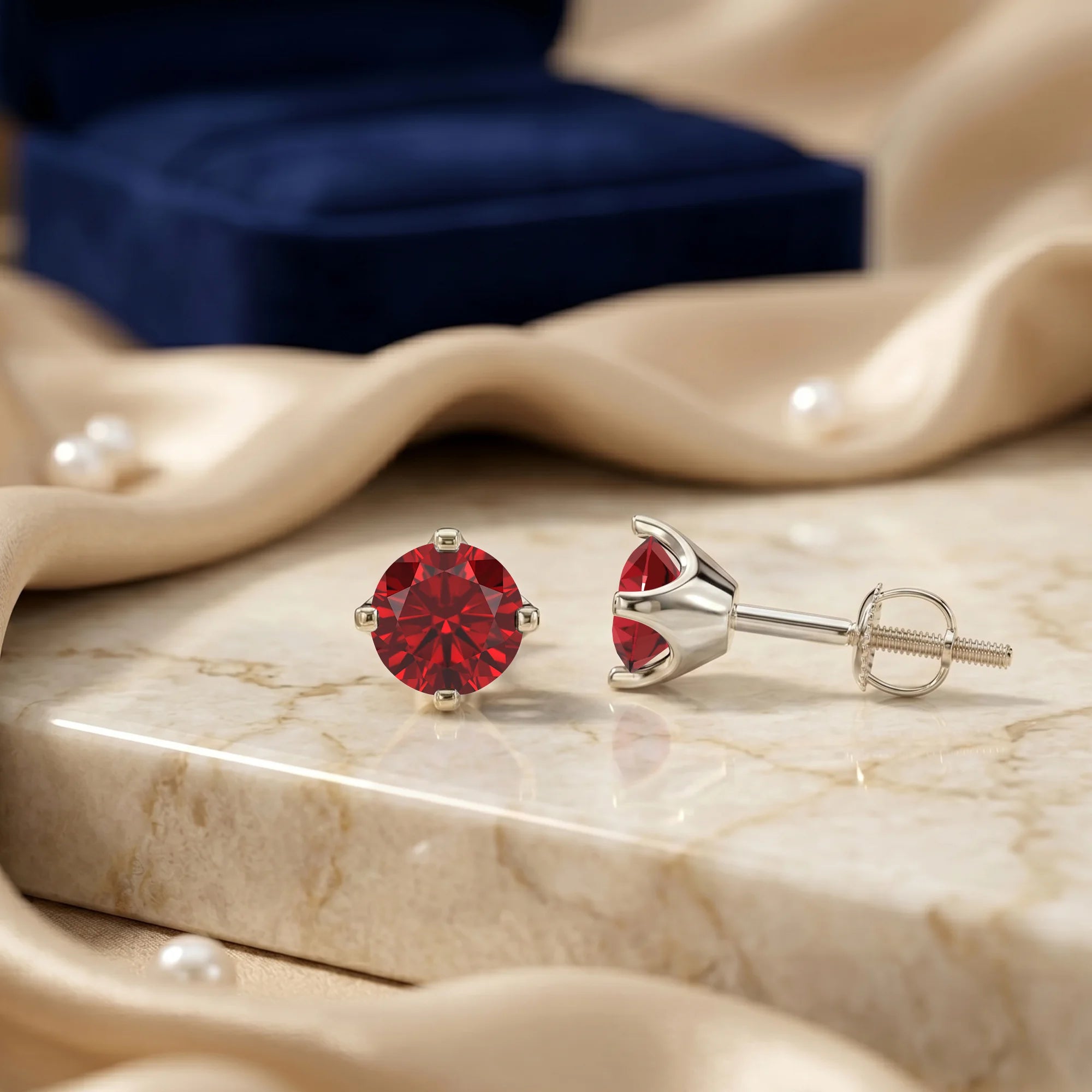 14K White Gold