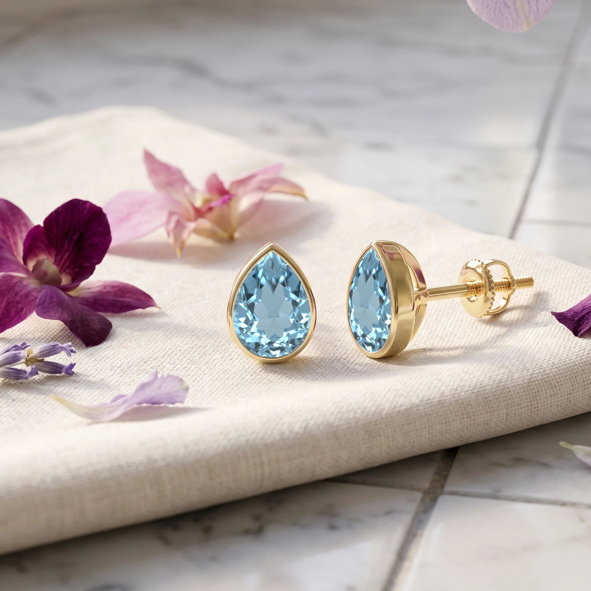 14K Yellow Gold