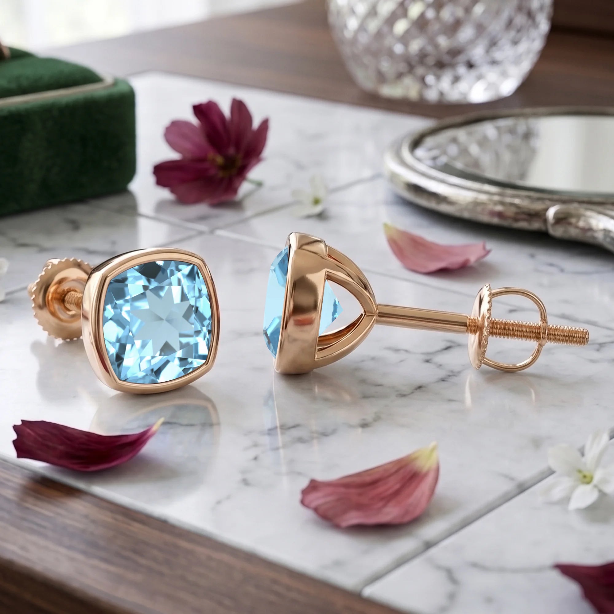 14K Rose Gold